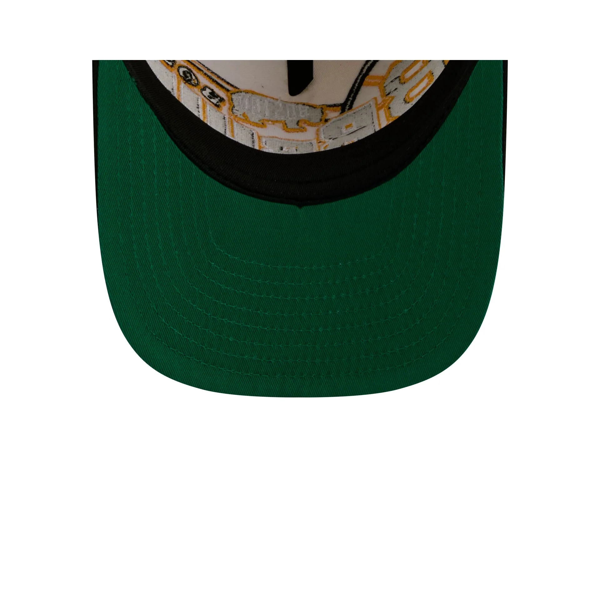 Boston Bruins Chrome White Classic 9FIFTY A-Frame Snapback Hat - Image 7