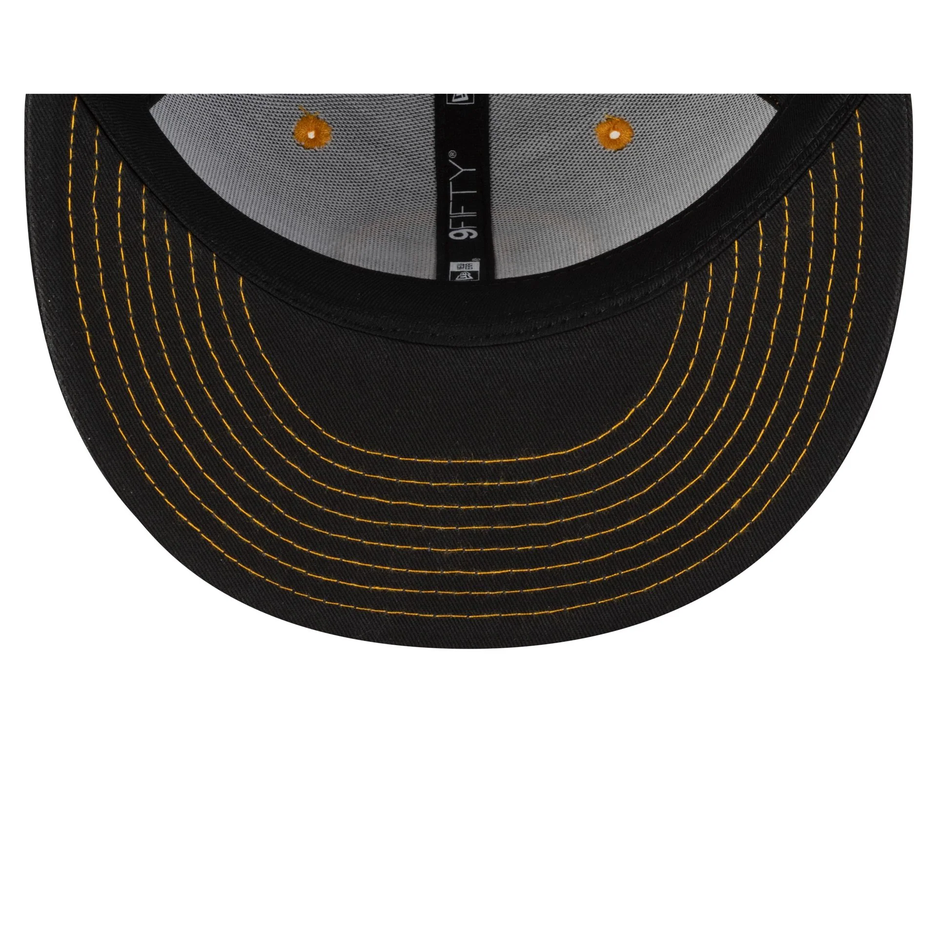 Boston Bruins Gold Stitched 9FIFTY Snapback Hat - Image 7