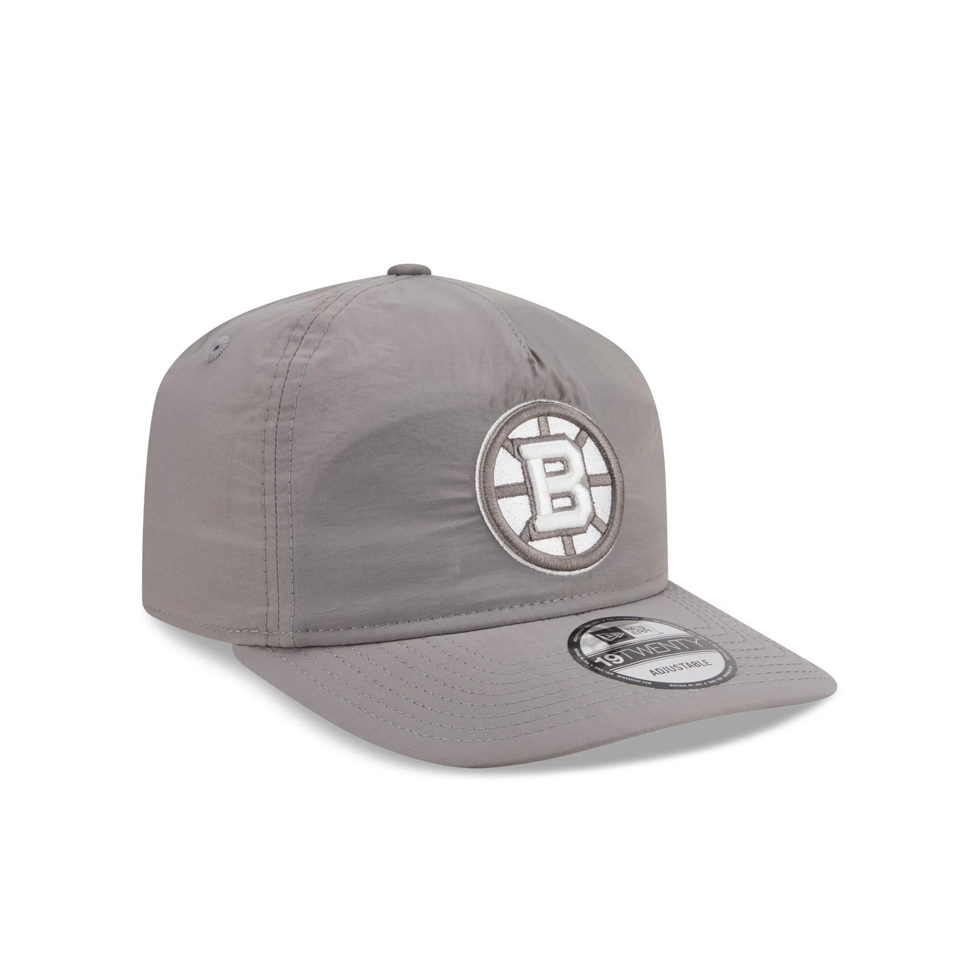 Boston Bruins Gray Nylon 19TWENTY Adjustable Hat - Image 3