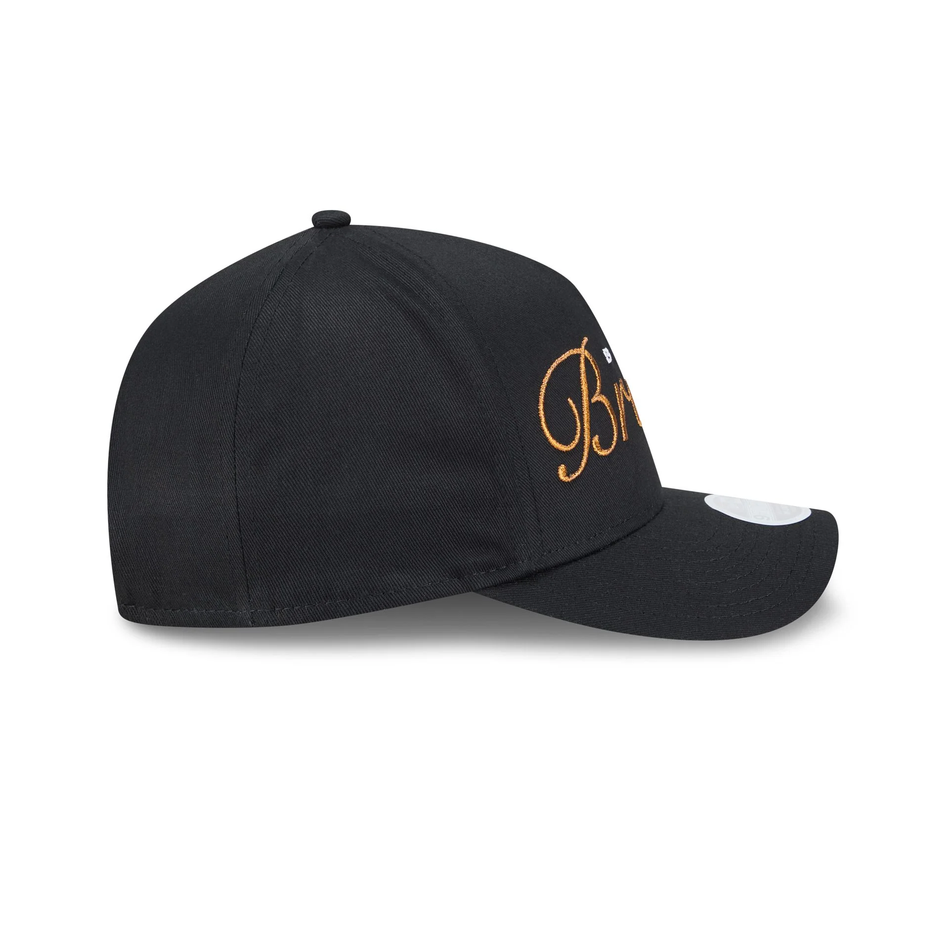 Boston Bruins Metallic Women's 9FORTY M-Crown A-Frame Snapback Hat - Image 5
