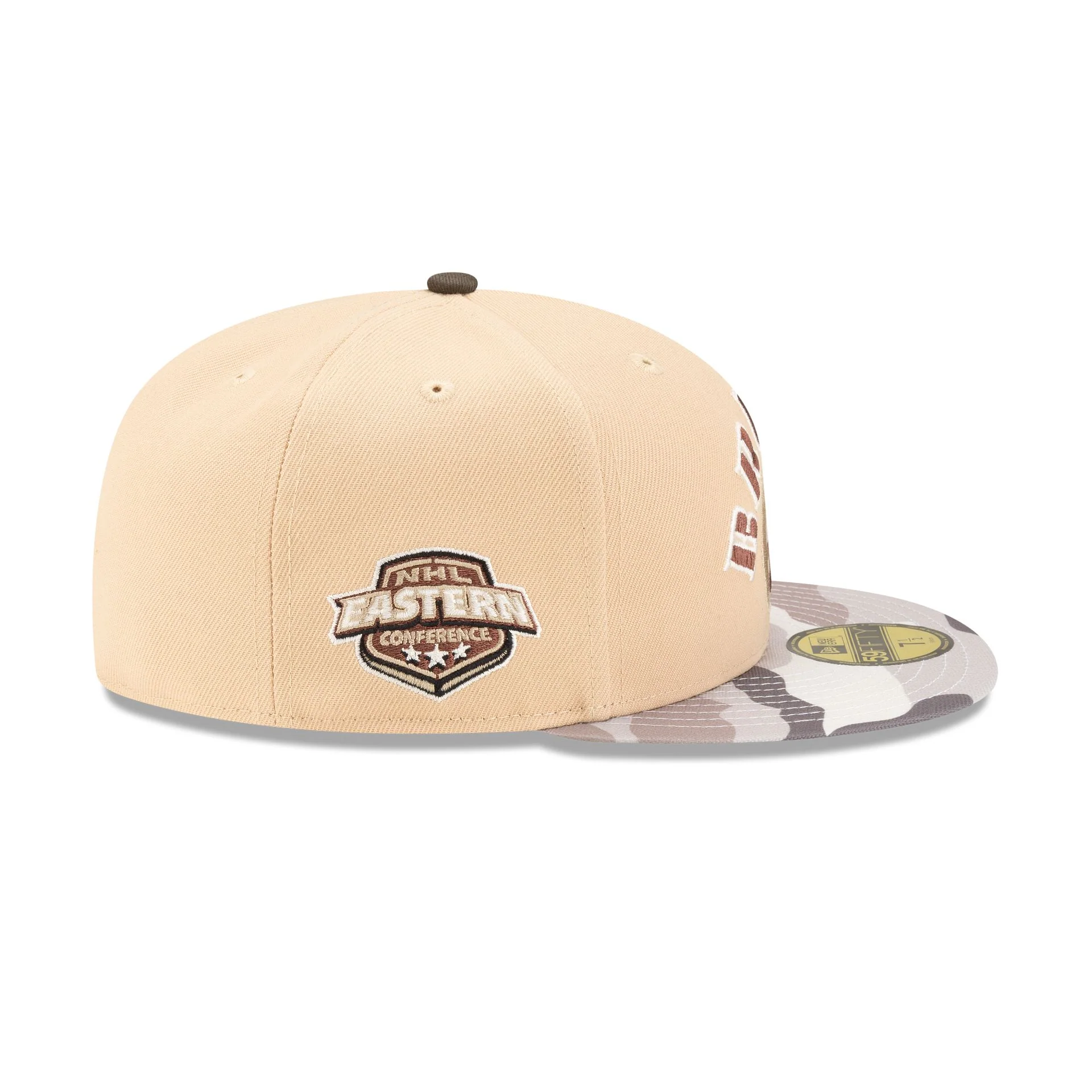 Boston Bruins Retro Camo 59FIFTY Fitted Hat - Image 4