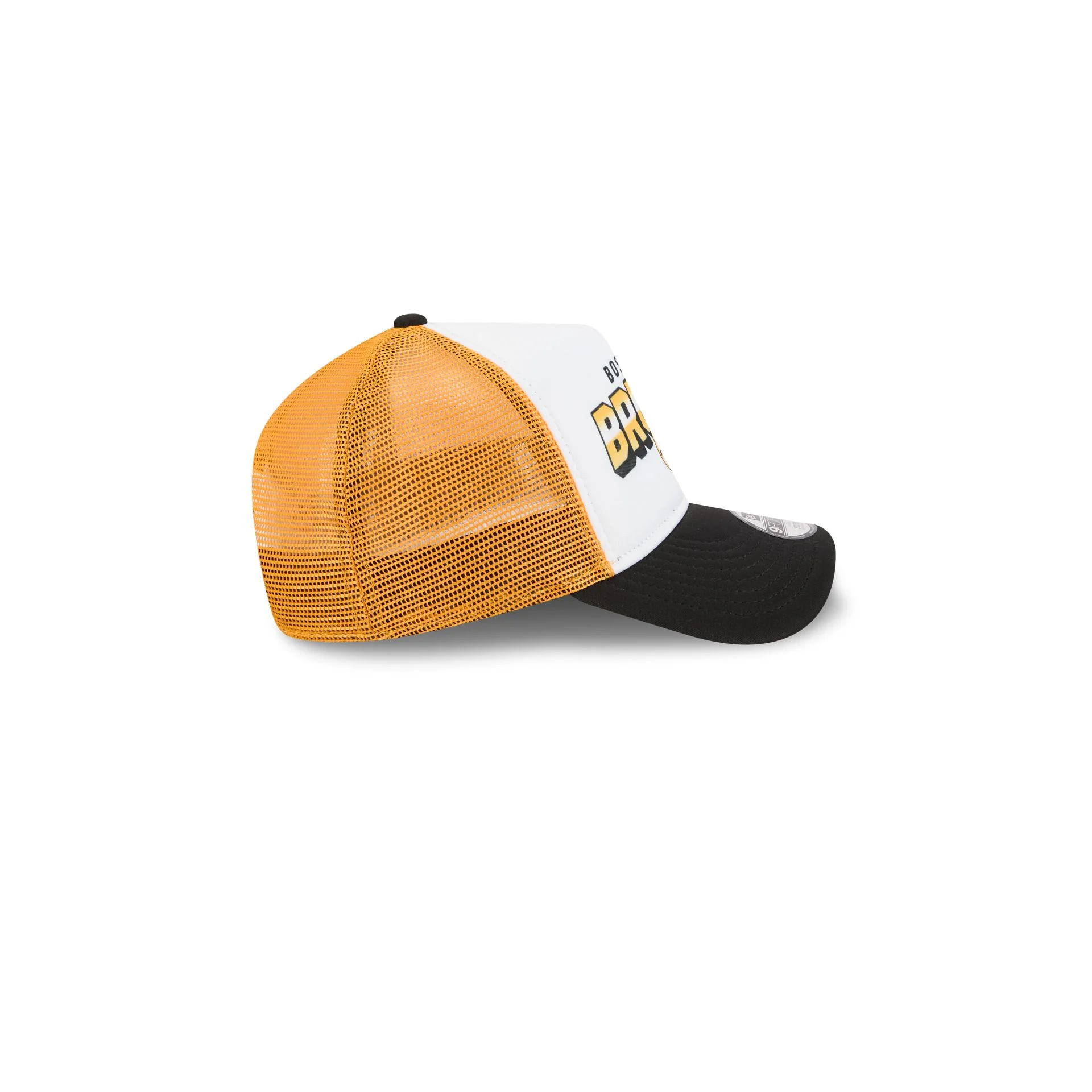 Boston Bruins Shine Kids 9FORTY A-Frame Trucker Hat - Image 5