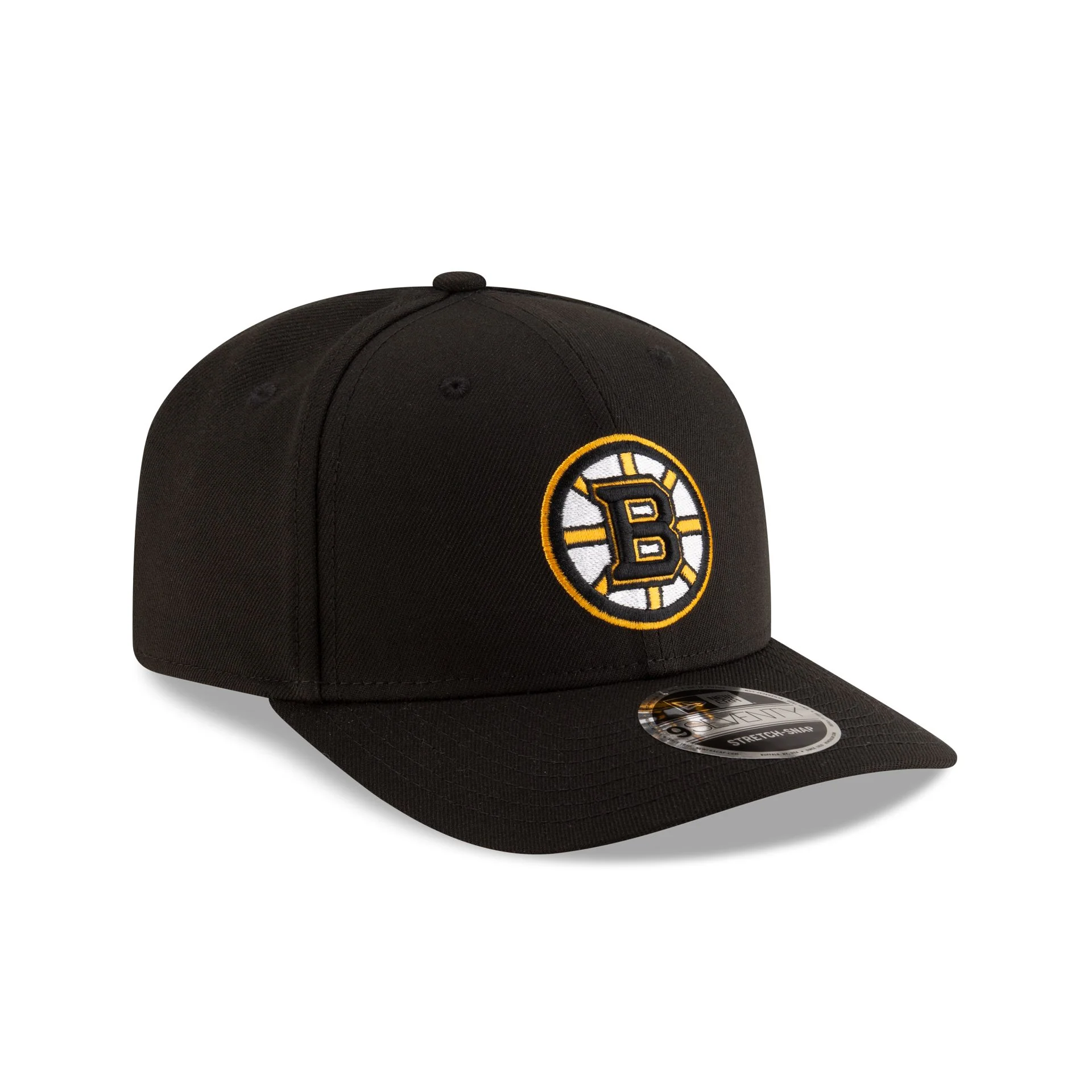 Boston Bruins Team 9SEVENTY Stretch-Snap Hat - Image 3