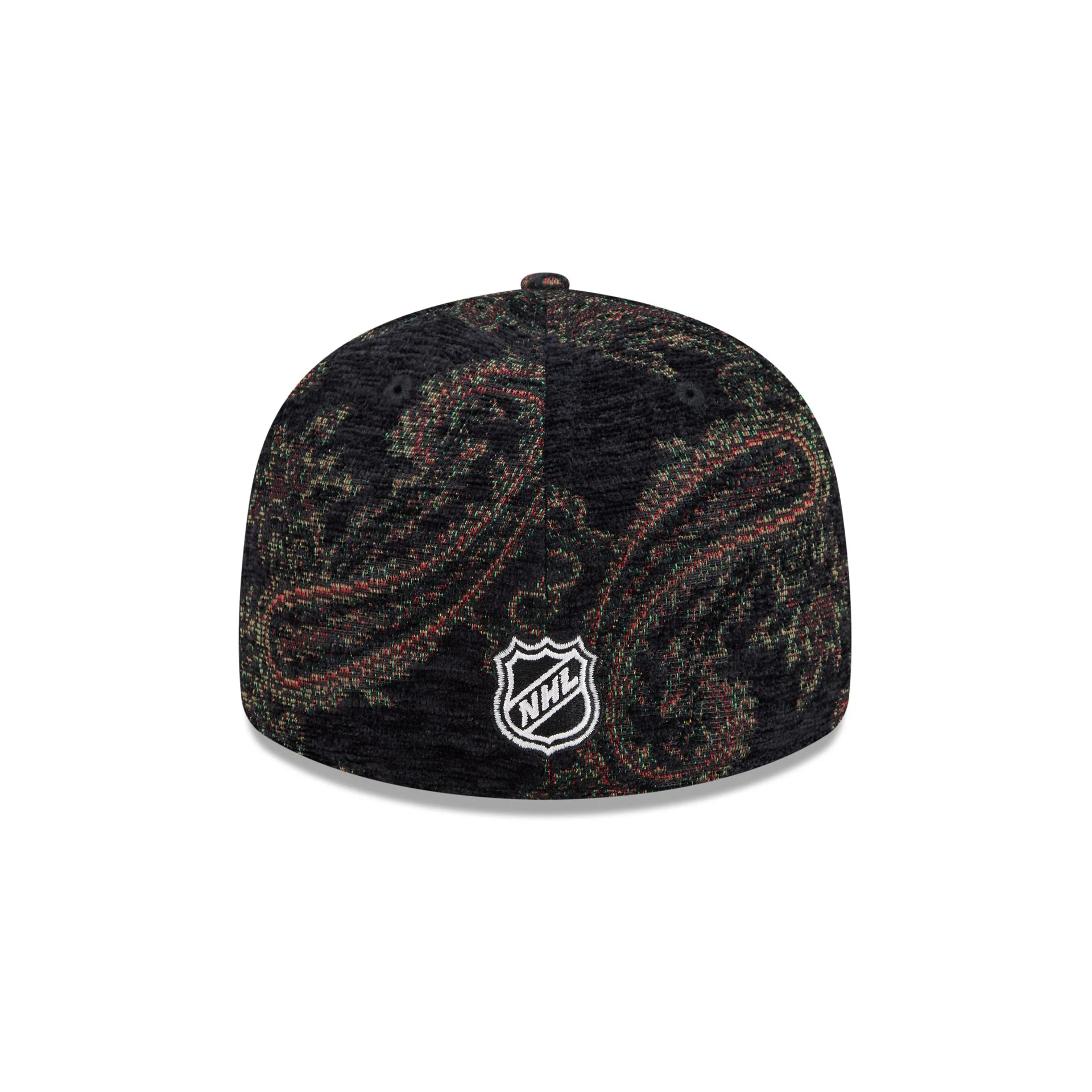 Boston Bruins Three Looms Jacquard Chenille 59FIFTY Fitted Hat - Image 6