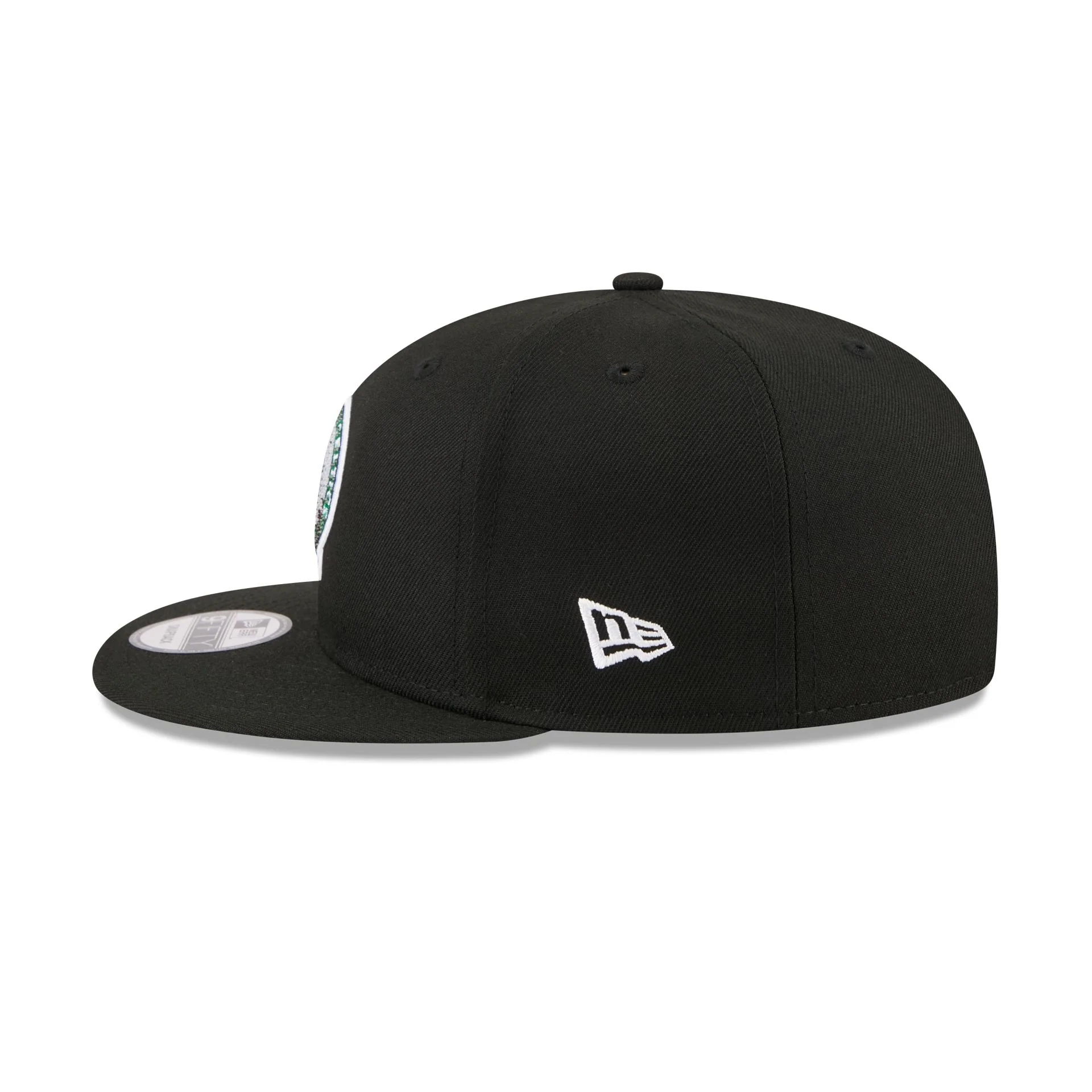 Boston Celtics 2026 Draft Black 9FIFTY Snapback Hat - Image 4