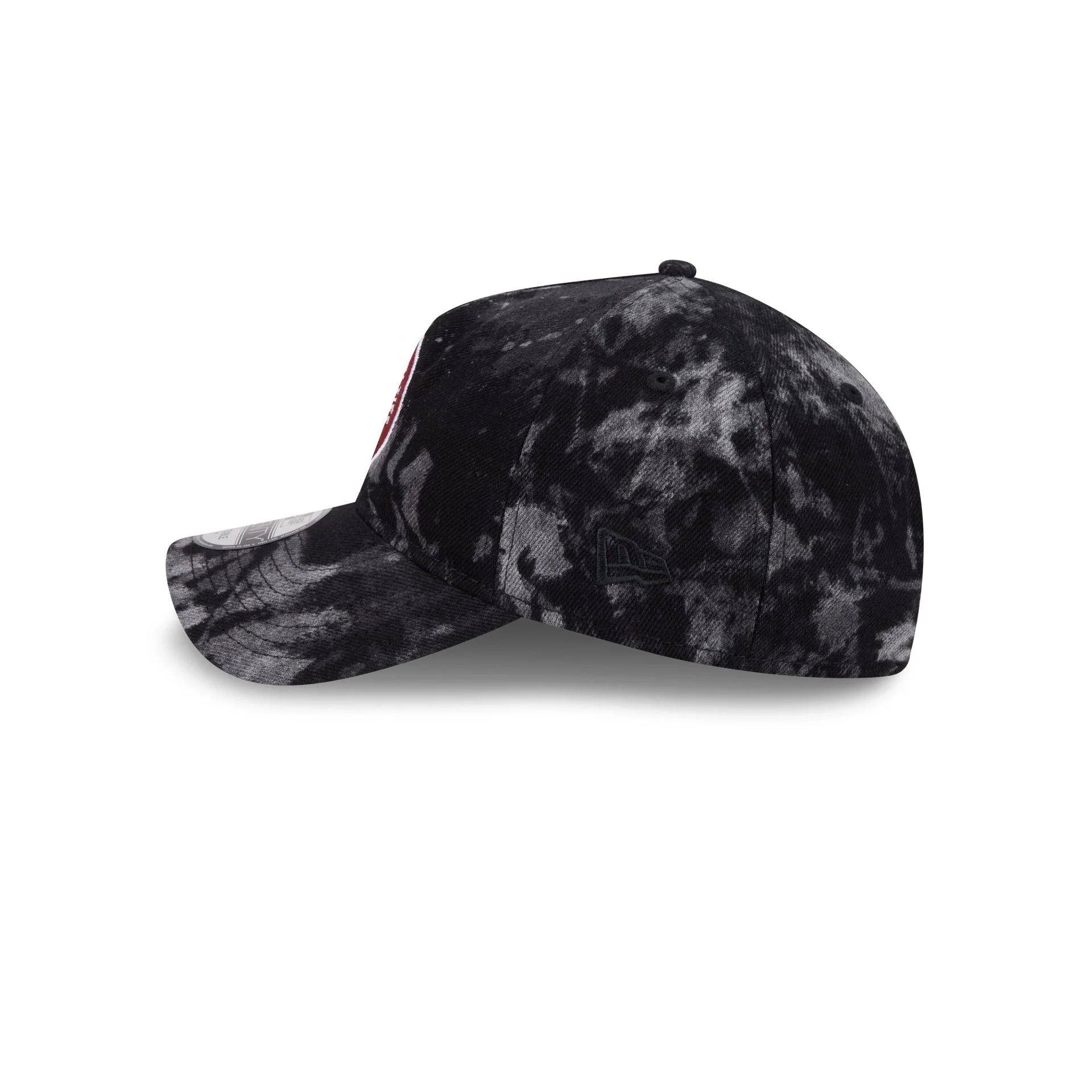 Boston Celtics Bleached Denim 9TWENTY A-Frame Adjustable Hat - Image 4