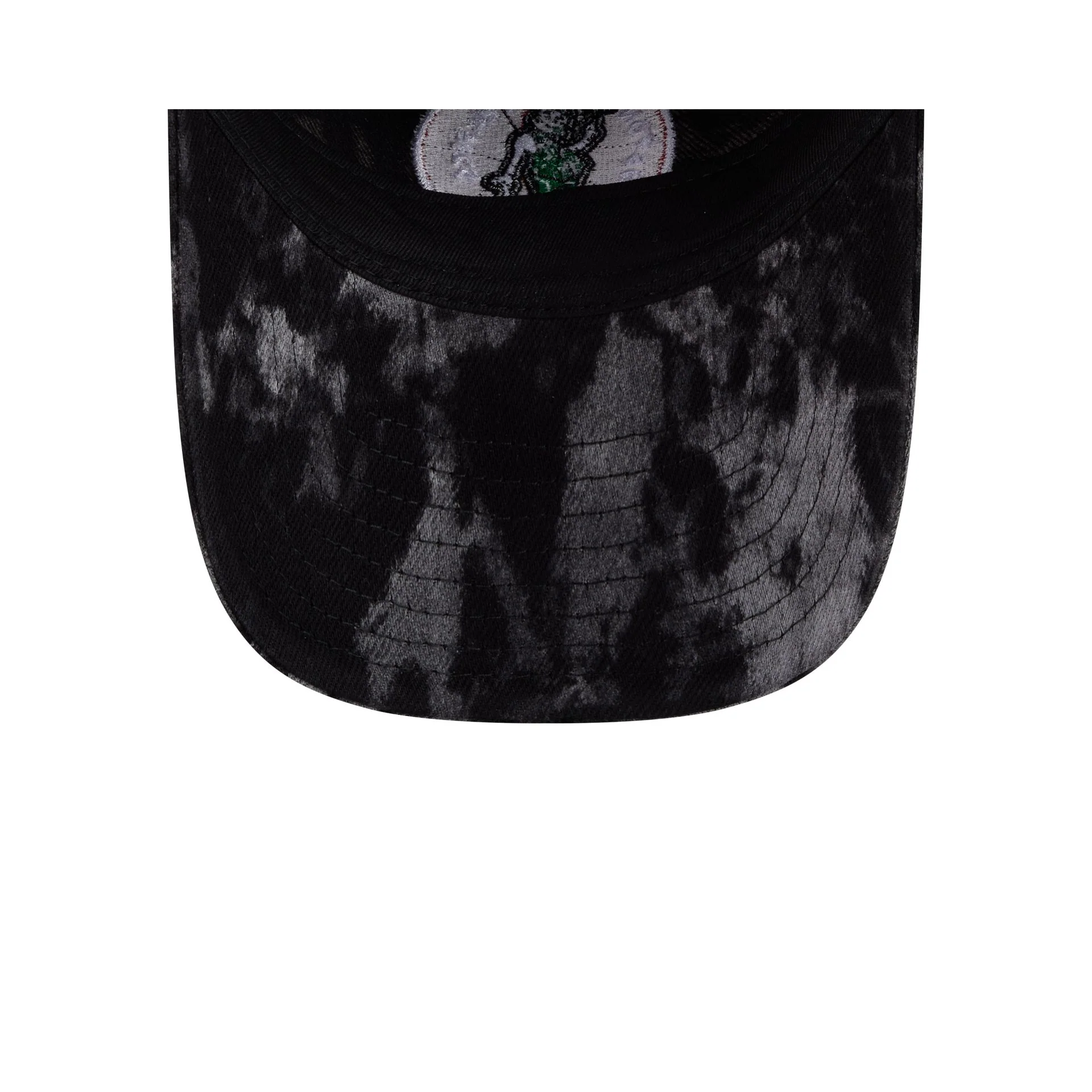 Boston Celtics Bleached Denim 9TWENTY A-Frame Adjustable Hat - Image 7