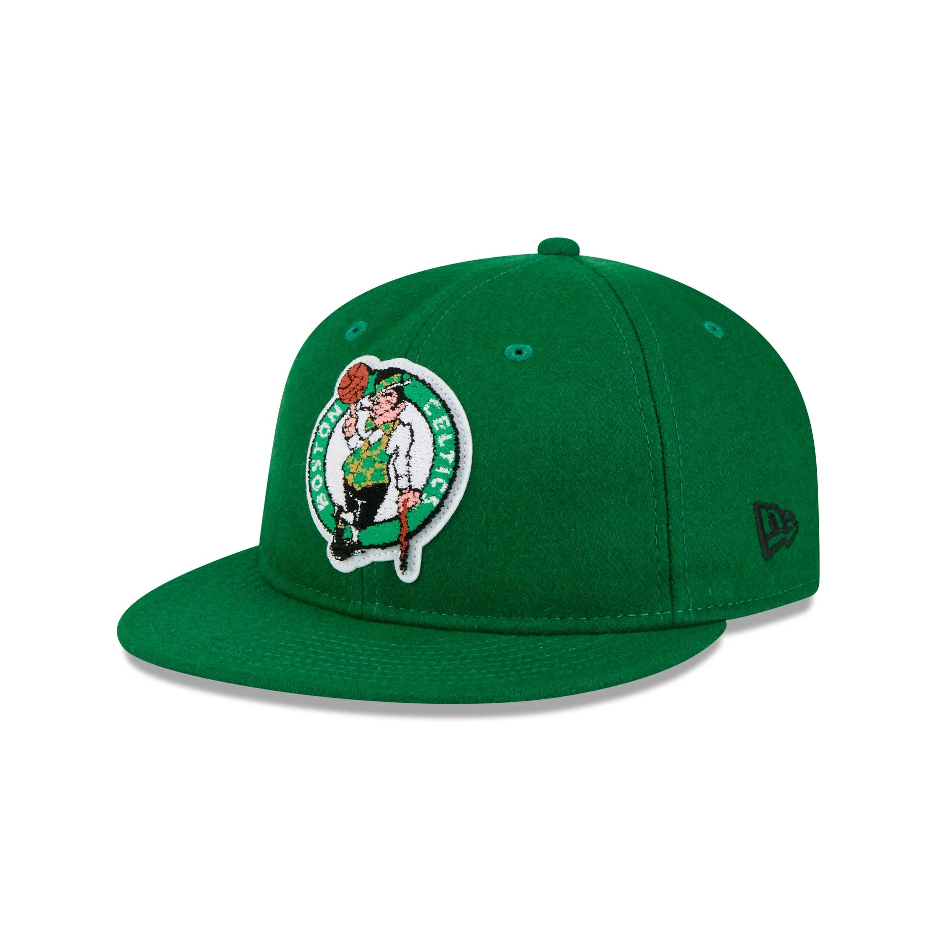 Boston Celtics Chenille Woven Retro Crown 9FIFTY Adjustable Hat - Image 3