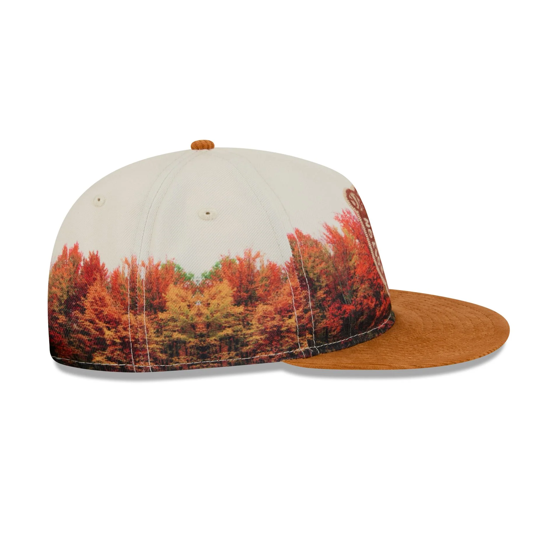 Boston Celtics Fall Forest Retro Crown 9FIFTY Adjustable Hat - Image 5