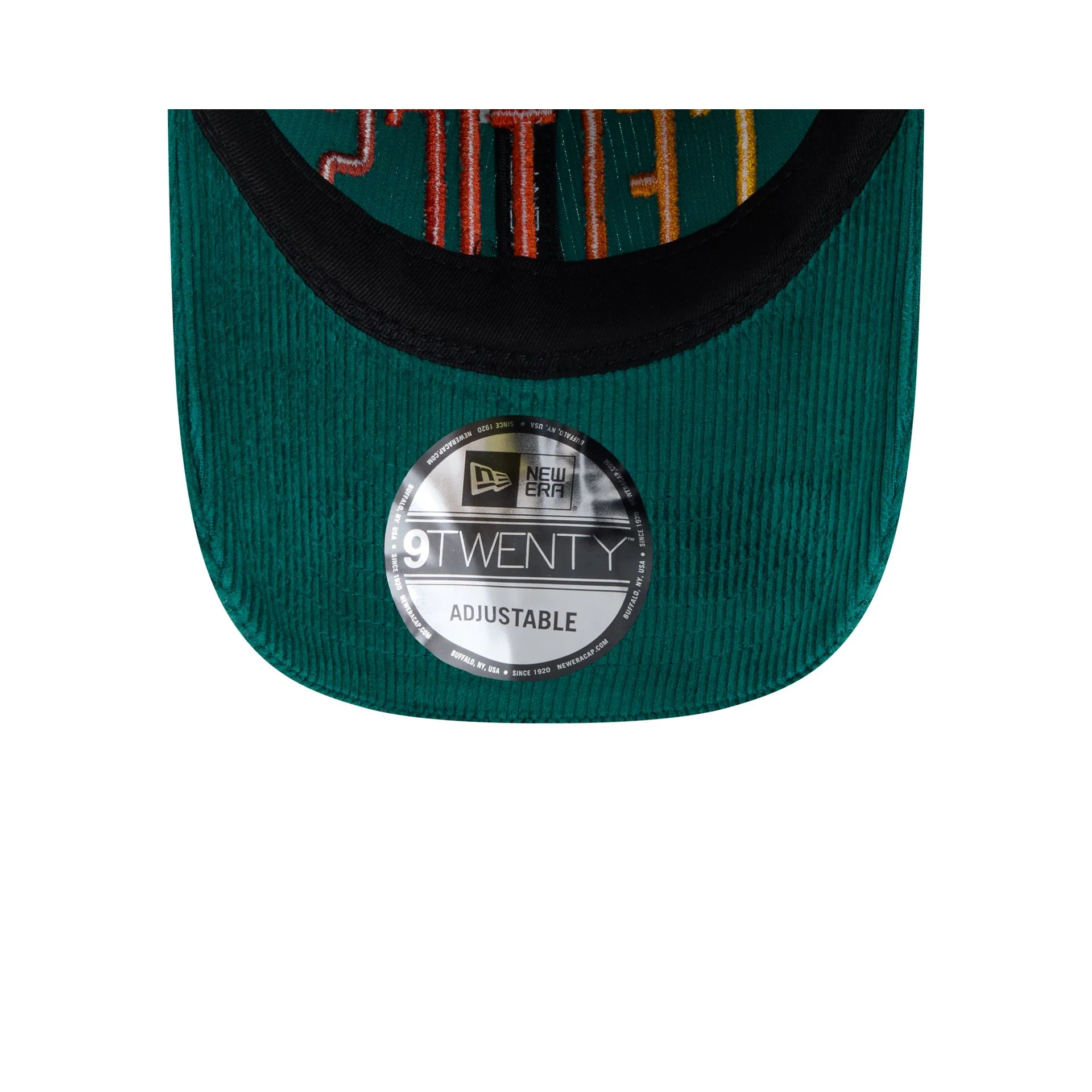 Boston Celtics Gradient Corduroy 9TWENTY Adjustable Hat - Image 7