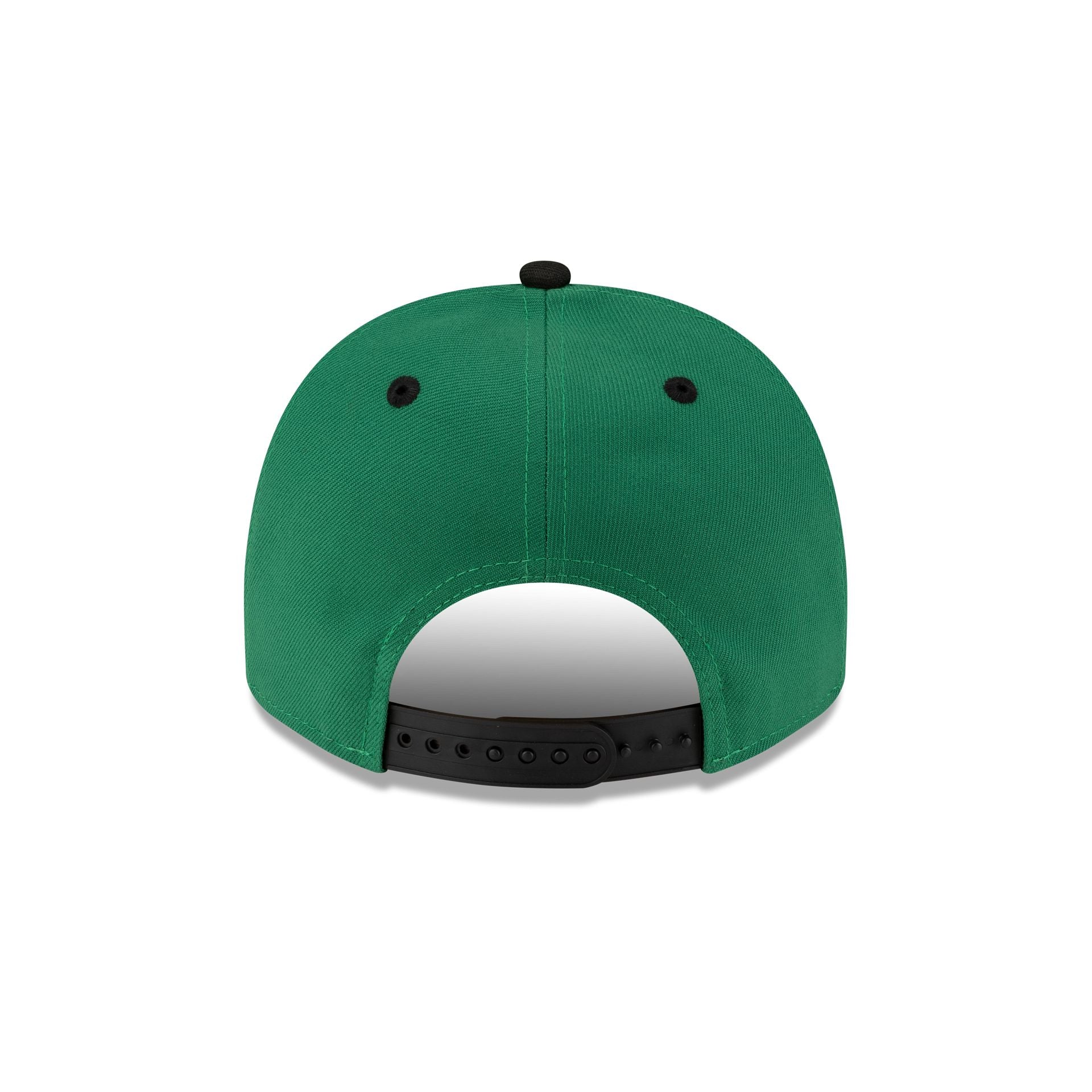 Boston Celtics Hardwood Classics 80s Two Tone 9FIFTY A-Frame Snapback Hat - Image 6