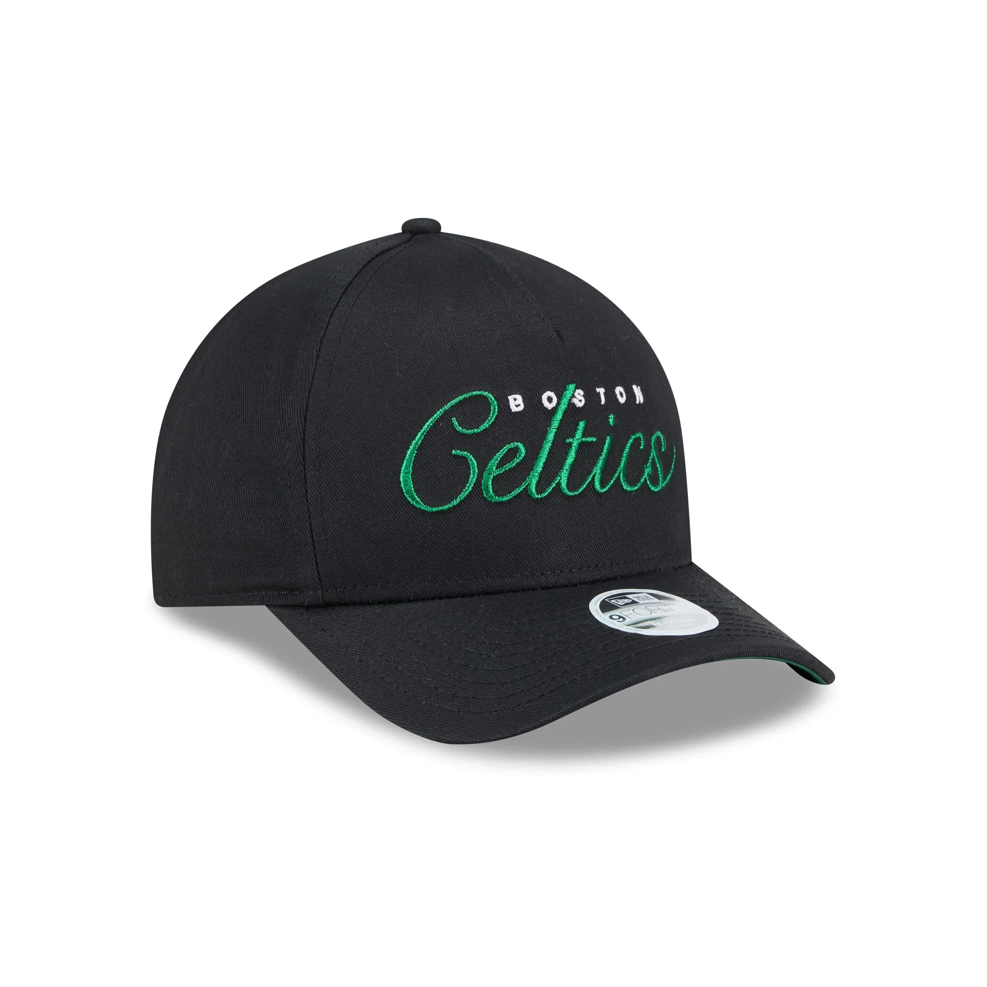 Boston Celtics Metallic Women's 9FORTY M-Crown A-Frame Snapback Hat - Image 3