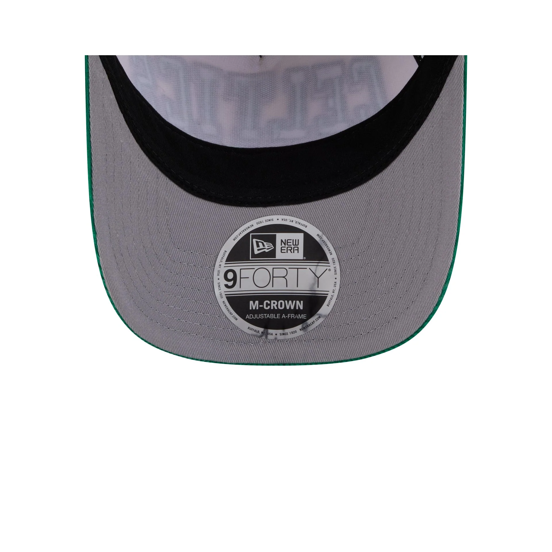 Boston Celtics Stacked Corduroy 9FORTY M-Crown A-Frame Snapback Hat - Image 7