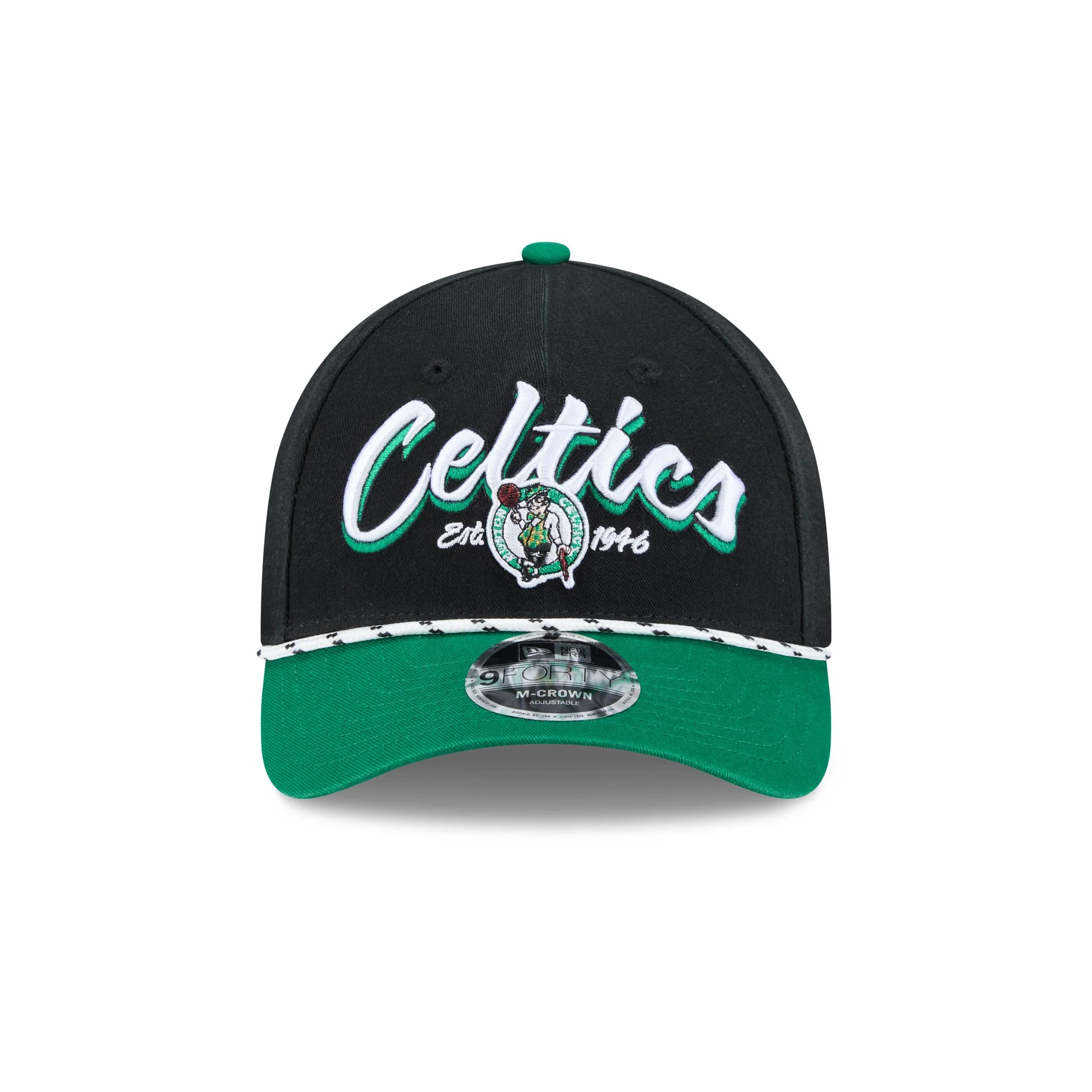 Boston Celtics Team Loyal 9FORTY M-Crown Snapback Hat - Image 2