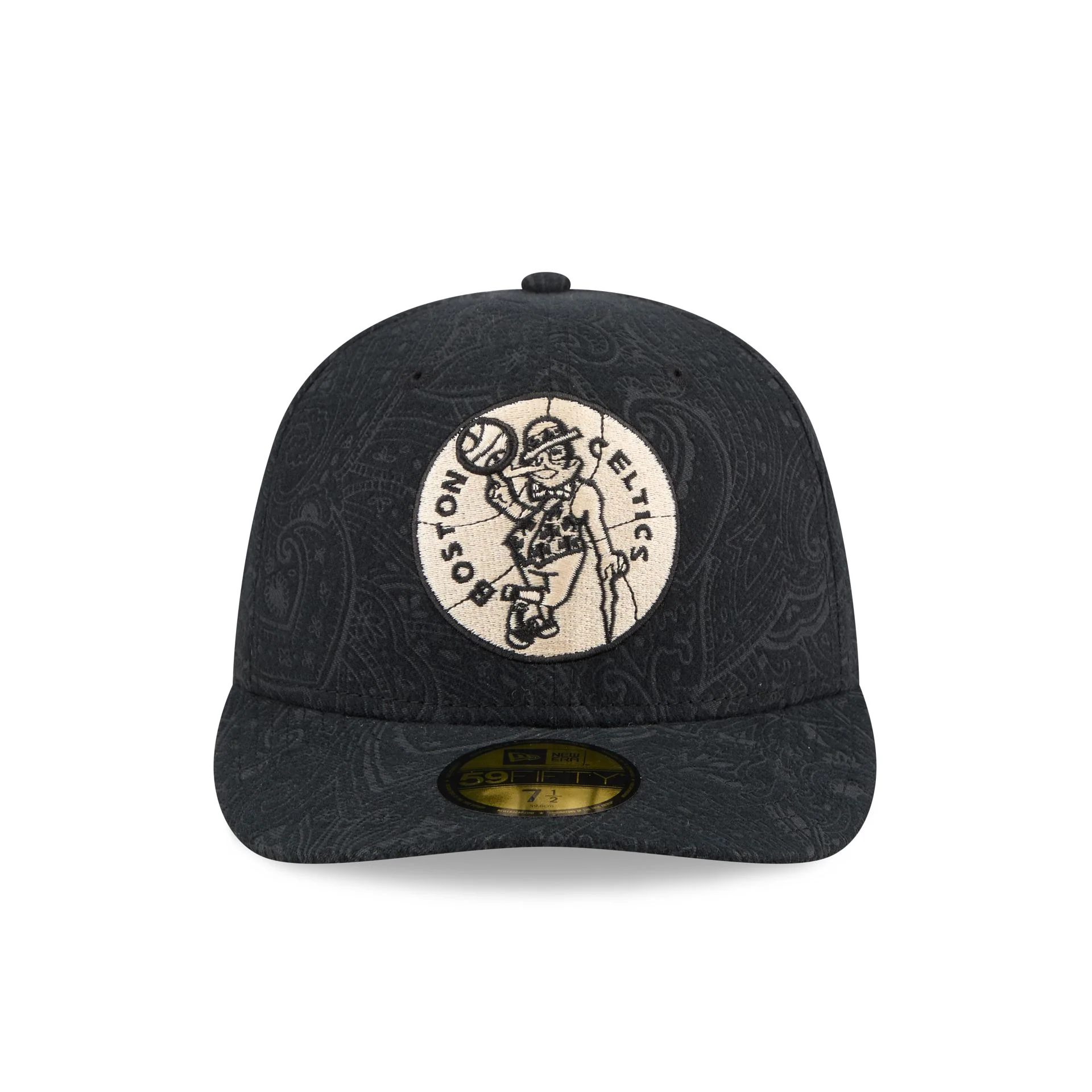 Boston Celtics Three Looms Brushed Cotton 59FIFTY Fitted Hat - Image 2