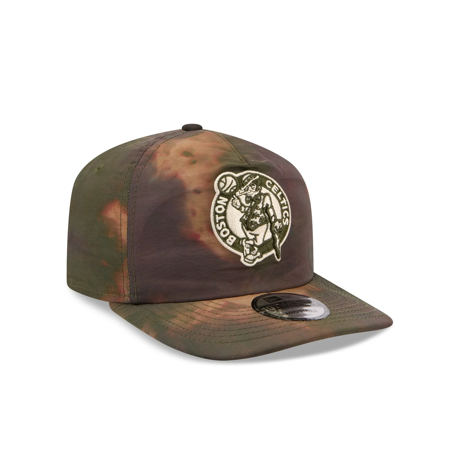 Boston Celtics Three Looms Nylon Wash Dye 19TWENTY Adjustable Hat - Image 3