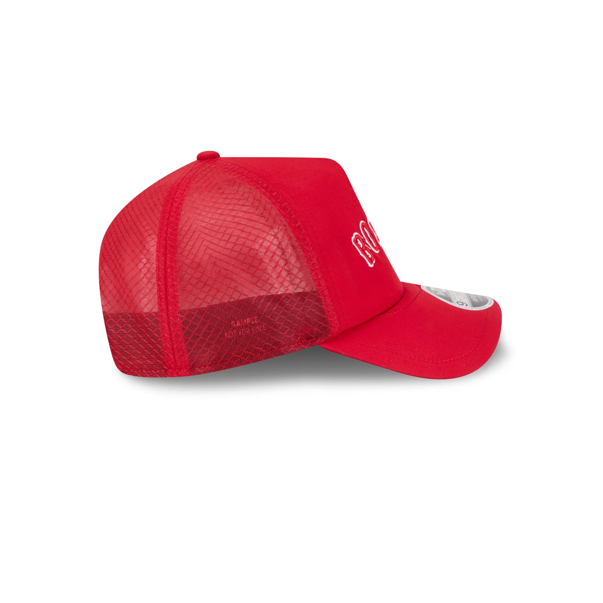 Boston Red Sox 2026 Batting Practice Alt Wordmark 9FORTY APEX Trucker Hat - Image 5