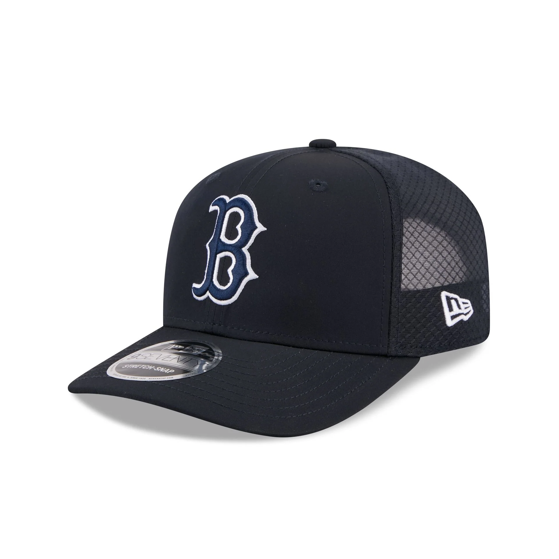 Boston Red Sox 2026 Batting Practice Fan Pack 9SEVENTY Stretch-Snap Hat