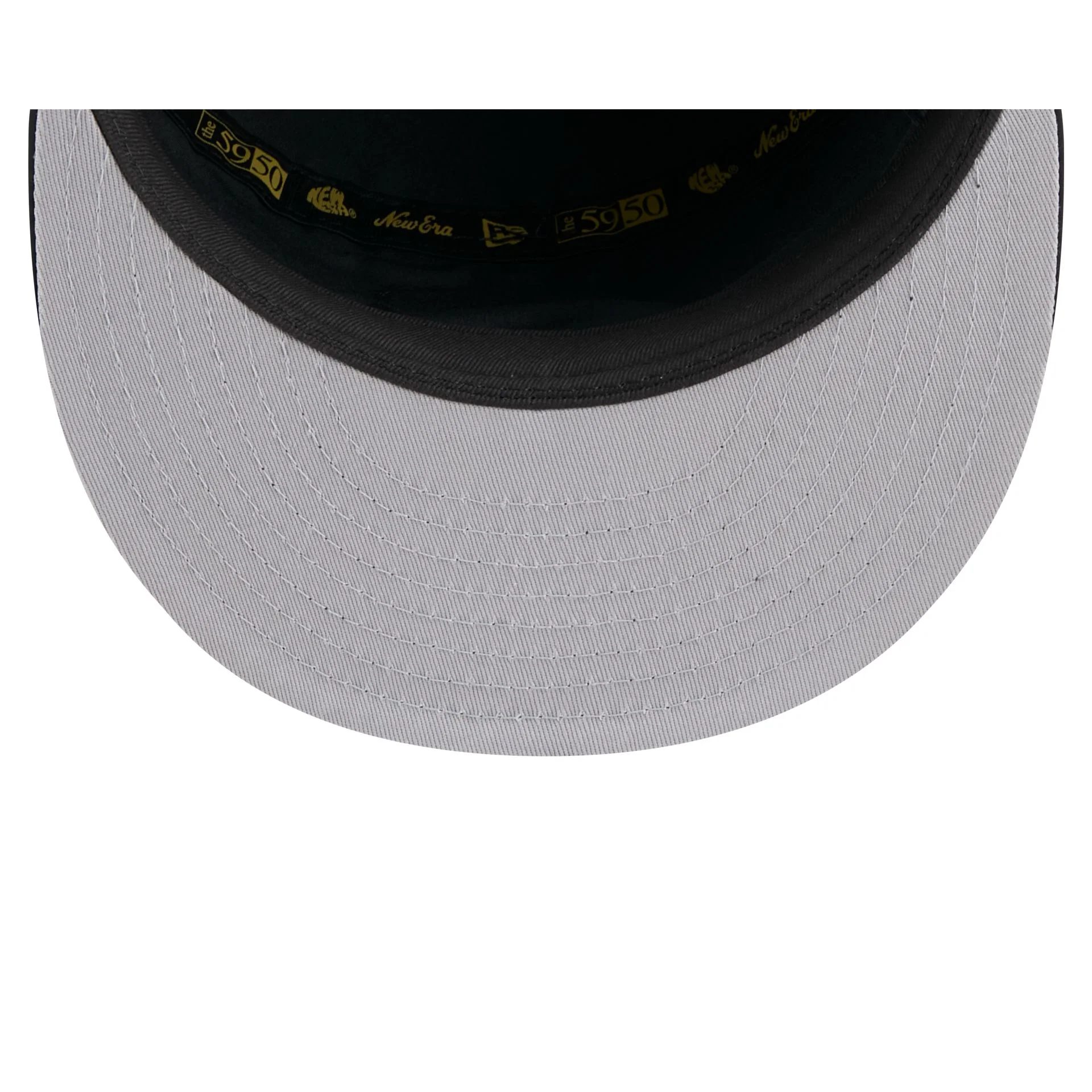 Boston Red Sox Black Poly Rope Split Panel 59FIFTY Fitted Hat - Image 7