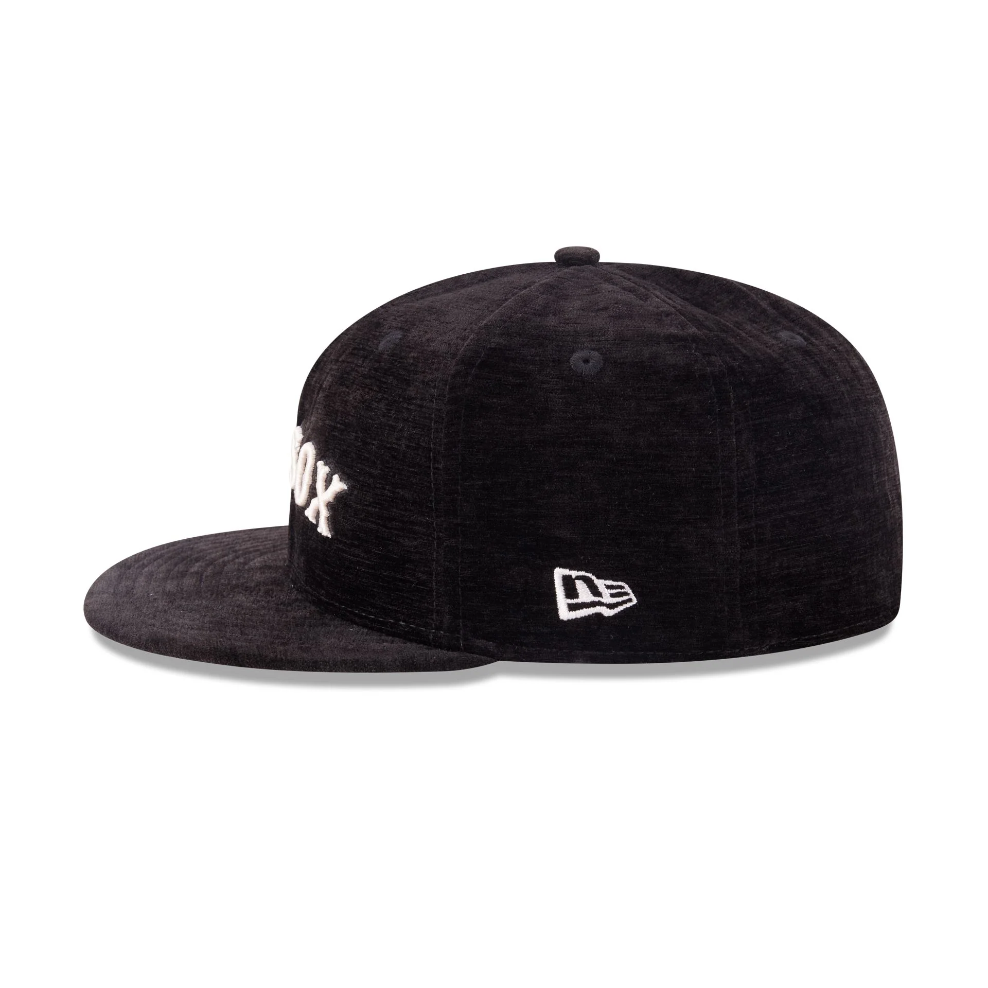 Boston Red Sox Black Velvet 59FIFTY Fitted Hat - Image 4
