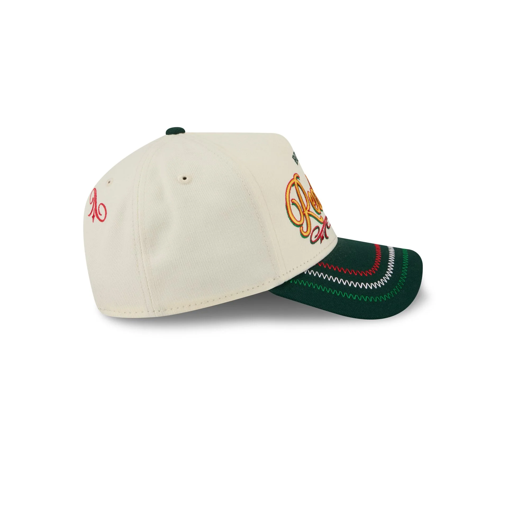 Boston Red Sox Cinco de Mayo Chrome White 9FORTY A-Frame Snapback Hat - Image 5