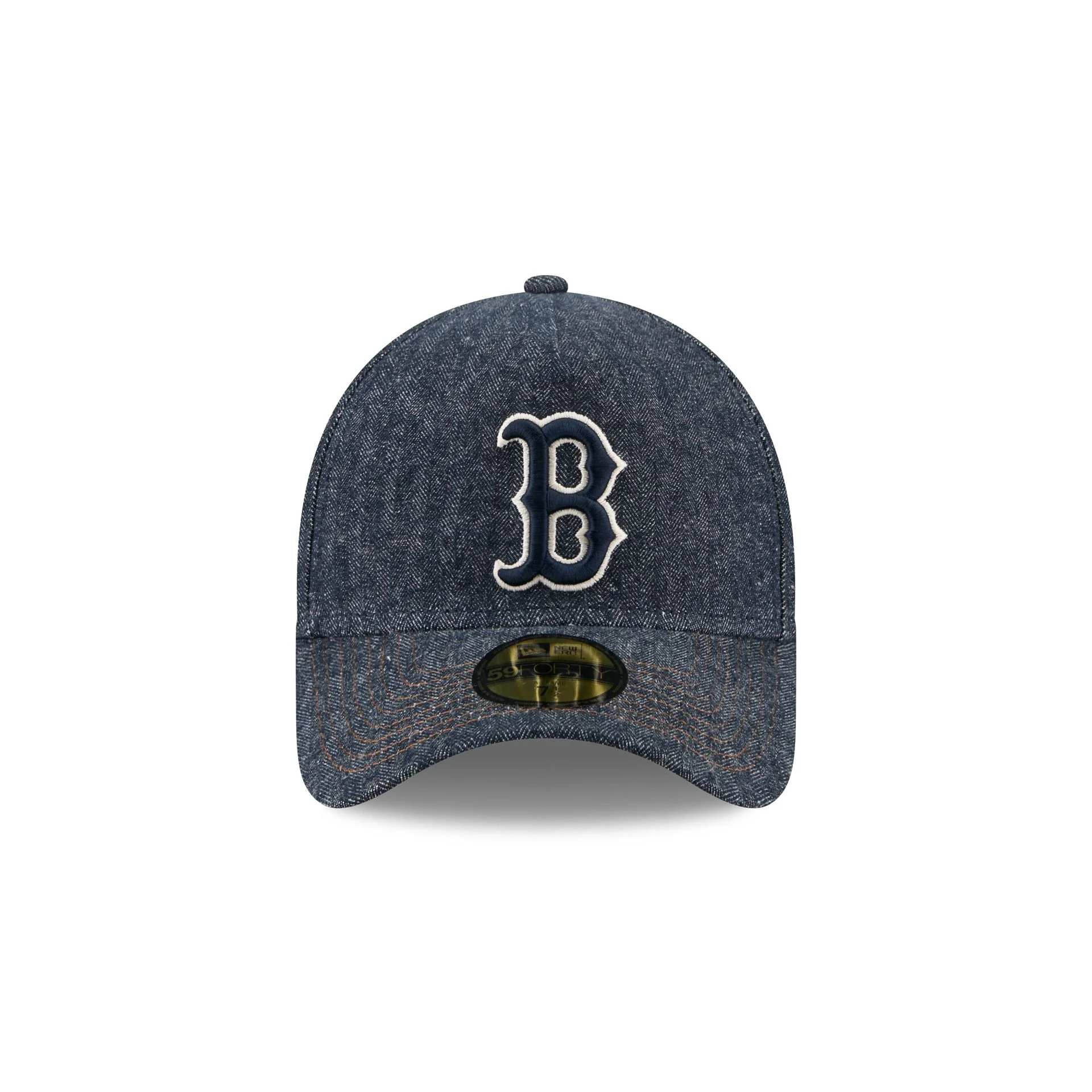 Boston Red Sox Denim 59FORTY A-Frame Fitted Hat - Image 2