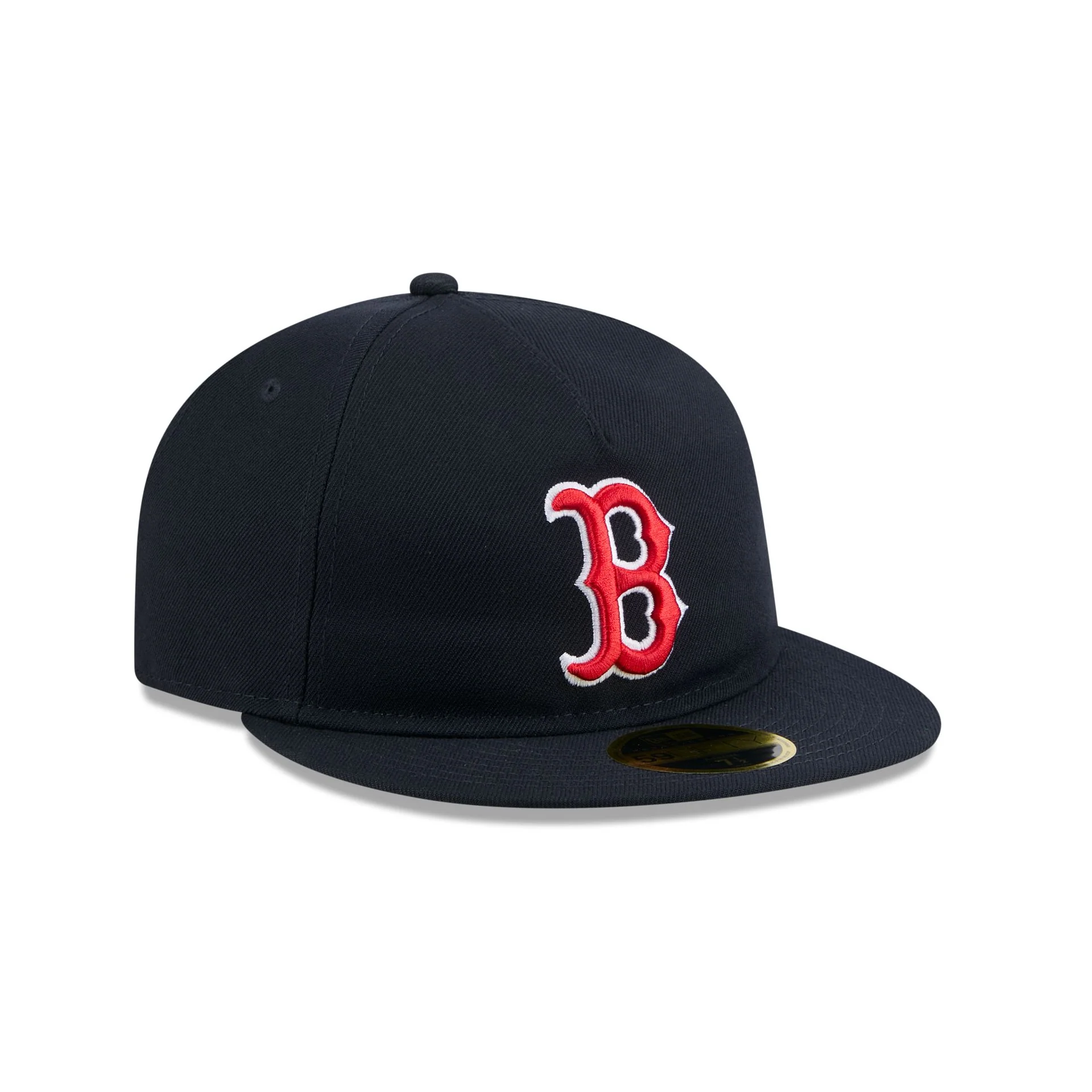 Boston Red Sox Easy Retro Crown 59FIFTY A-Frame Fitted Hat - Image 3