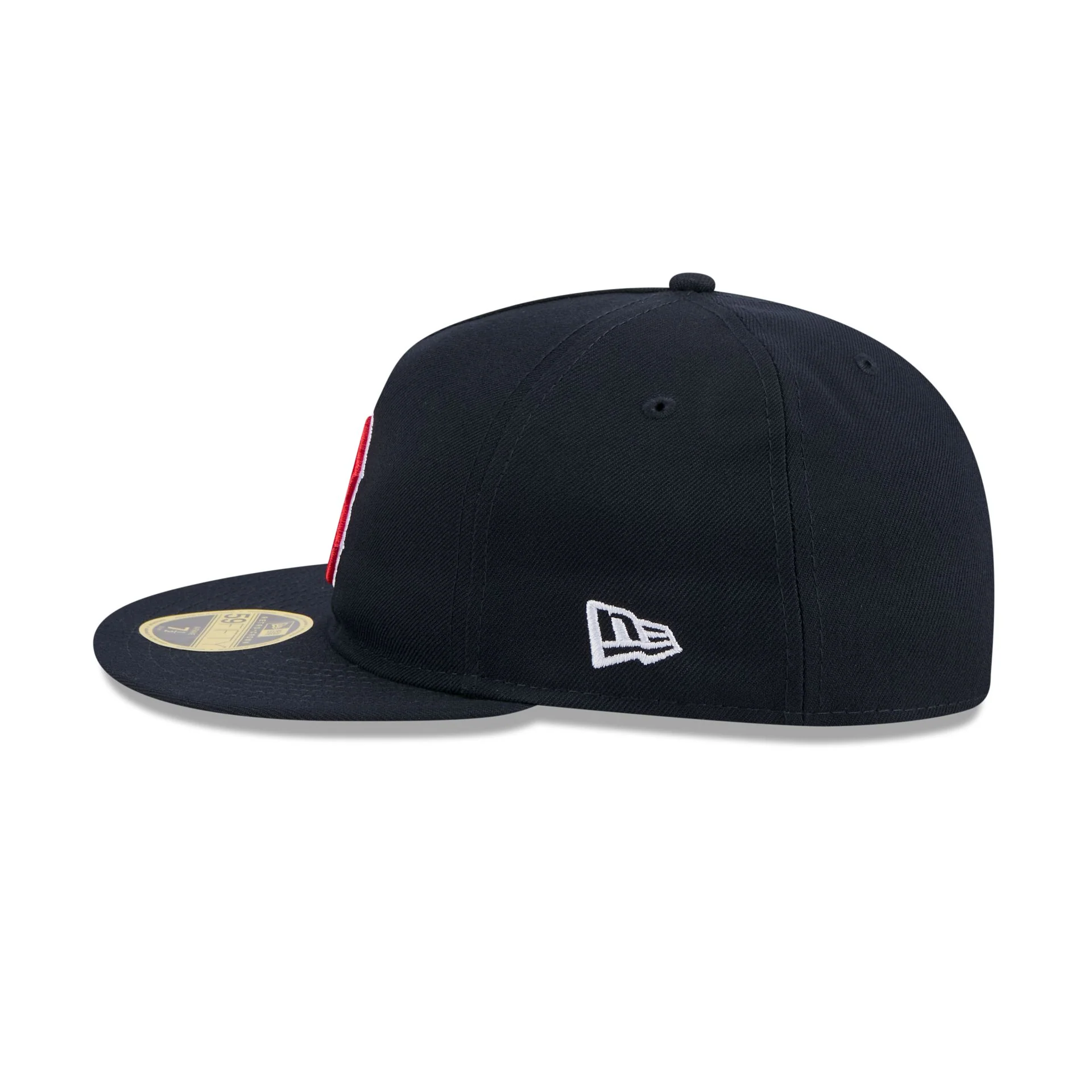 Boston Red Sox Easy Retro Crown 59FIFTY A-Frame Fitted Hat - Image 4