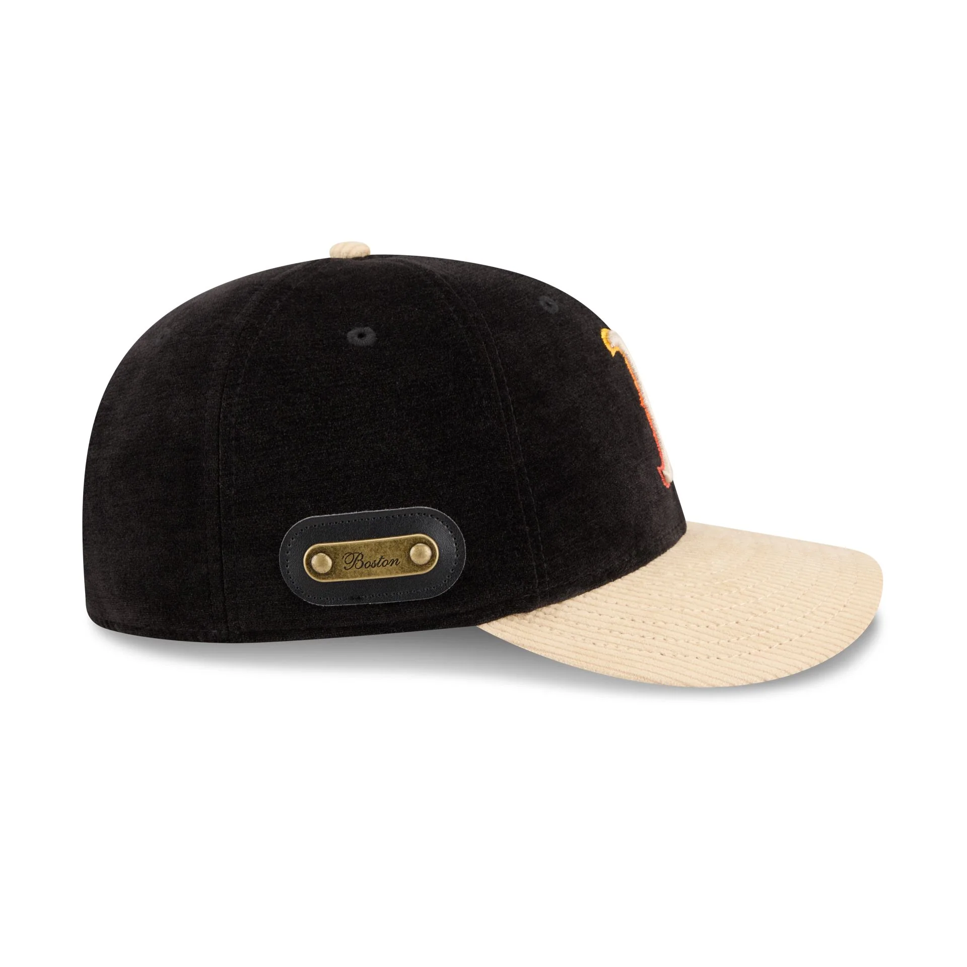 Boston Red Sox Fall Velvet Low Profile 59FIFTY Fitted Hat - Image 4