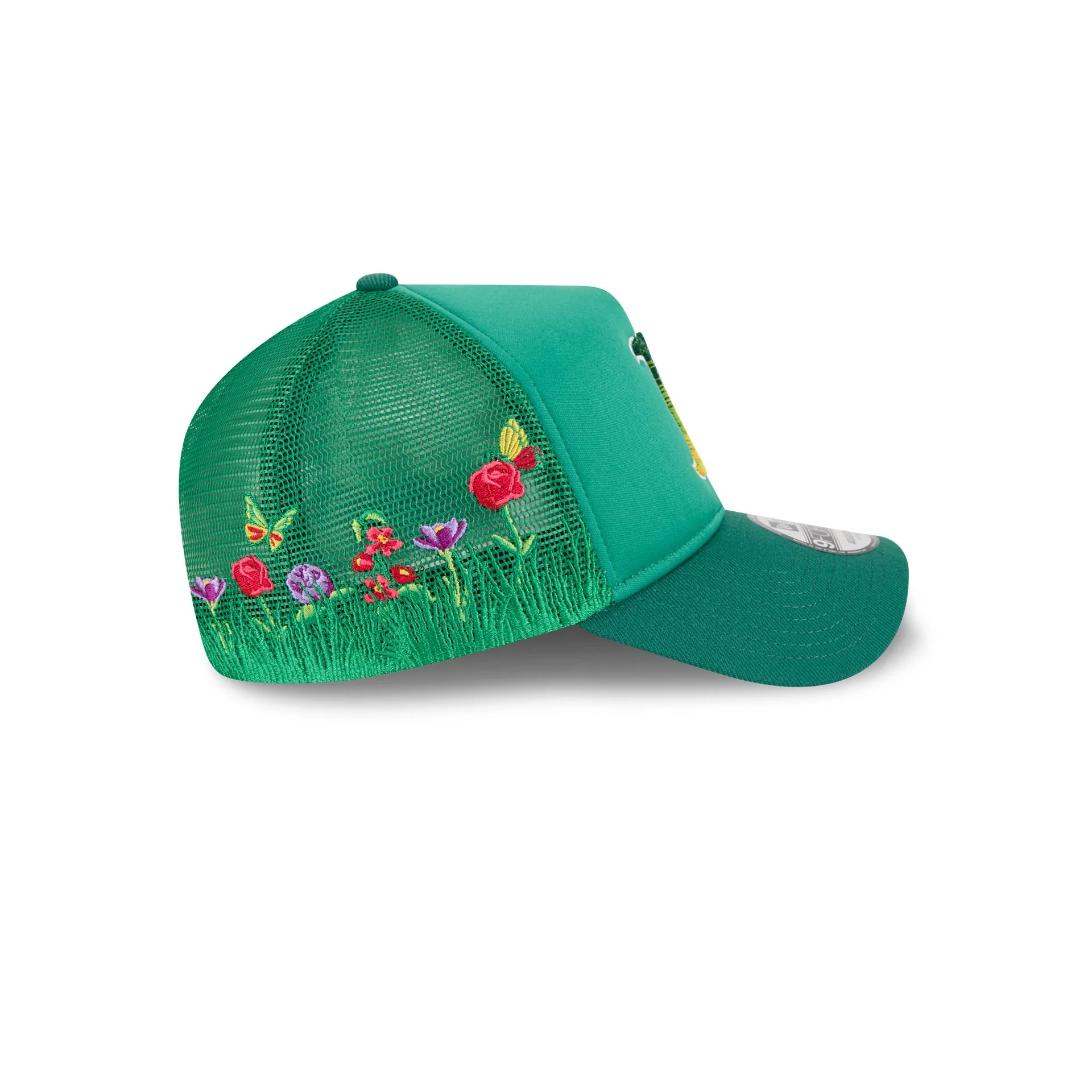 Boston Red Sox Gradient Logo 9FORTY A-Frame Trucker Hat - Image 5
