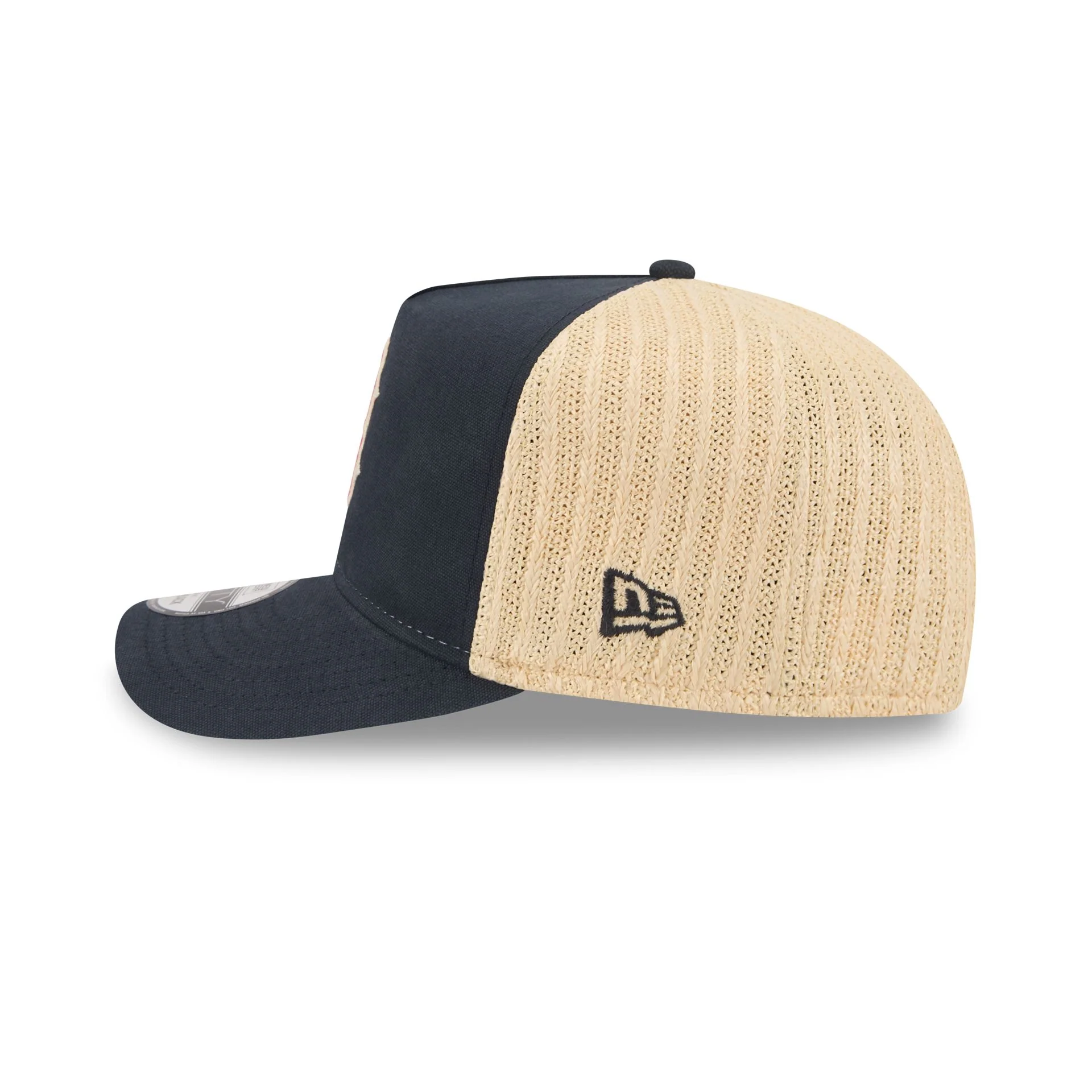 Boston Red Sox Grained 9FIFTY A-Frame Snapback Hat - Image 4