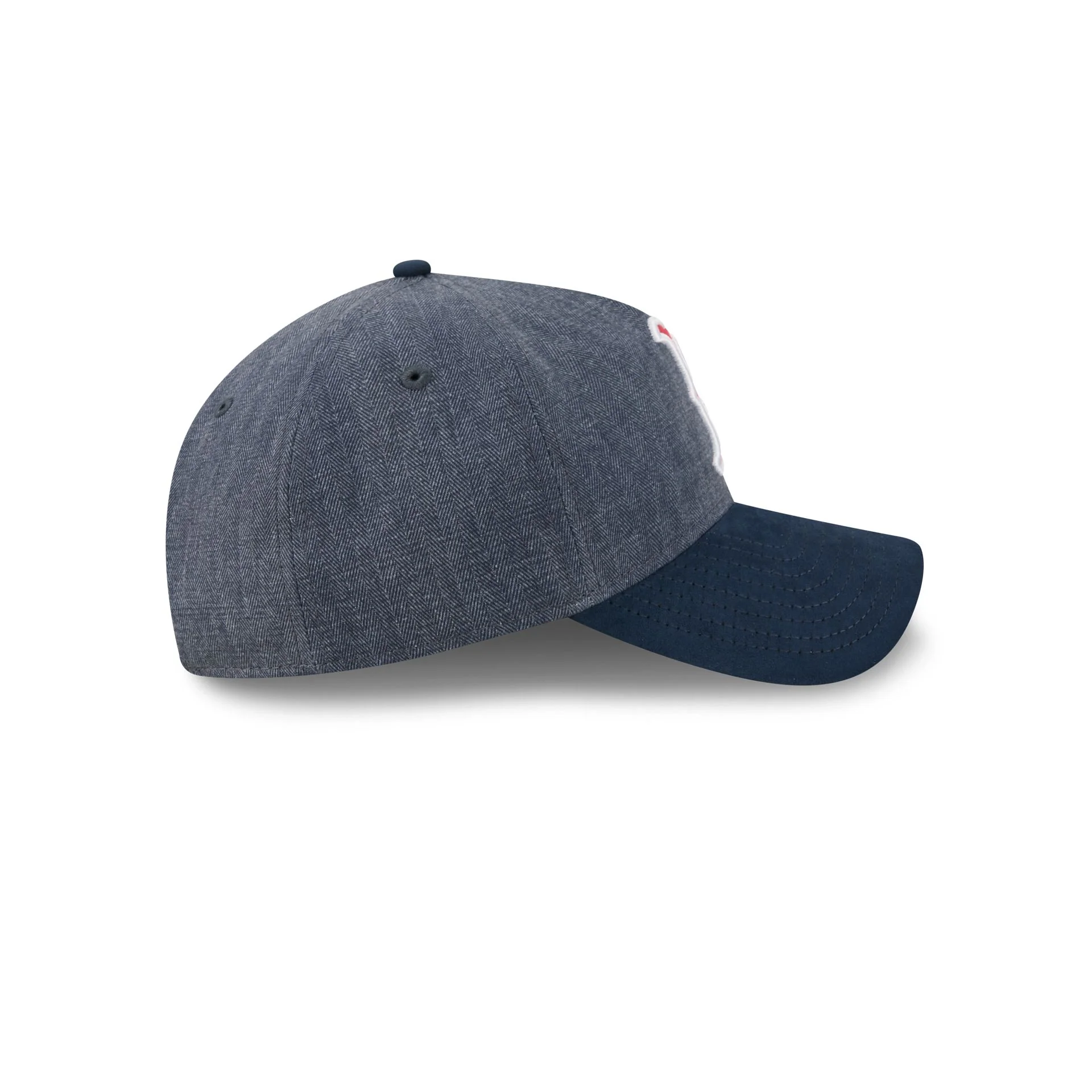 Boston Red Sox Herringbone Team Colors 9TWENTY A-Frame Adjustable Hat - Image 5