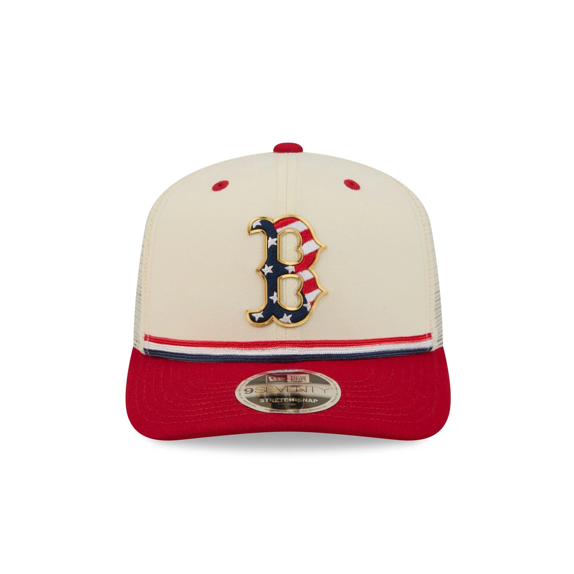 Boston Red Sox Independence Day 2026 9SEVENTY Trucker Hat - Image 2