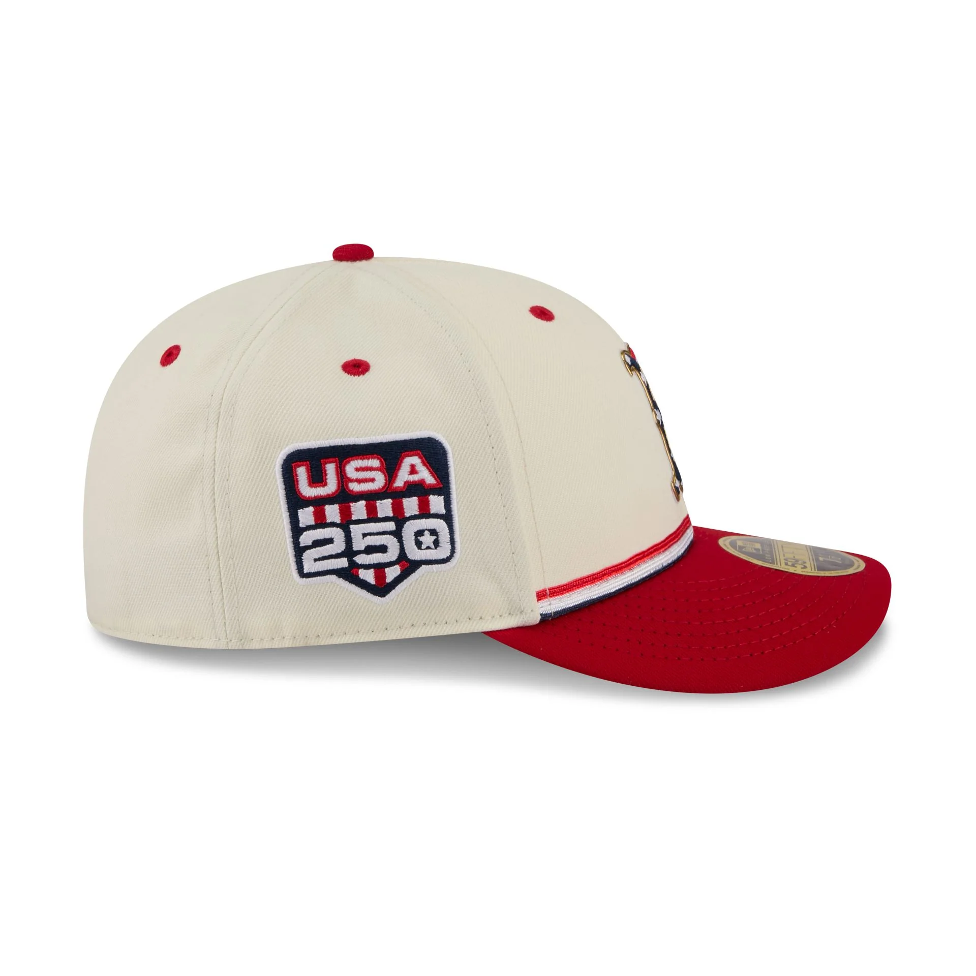 Boston Red Sox Independence Day 2026 Low Profile 59FIFTY Fitted Hat - Image 4