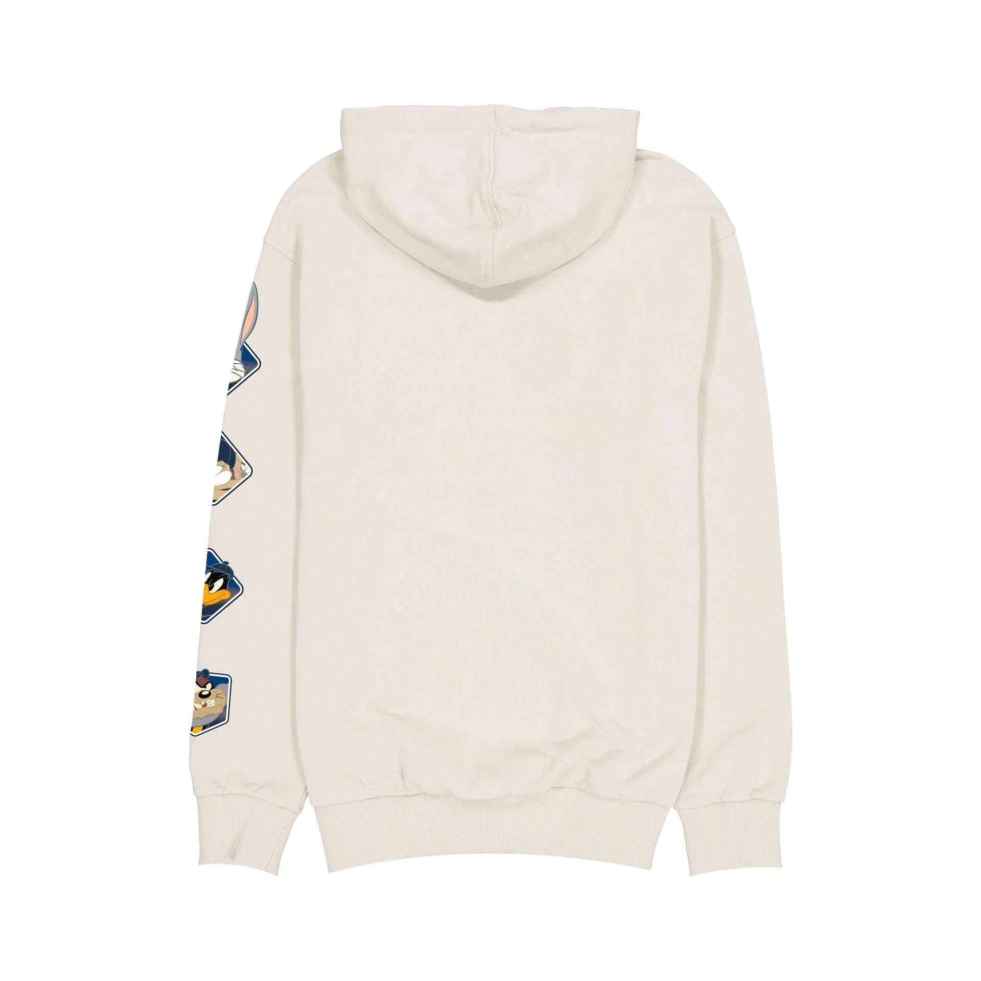 Boston Red Sox Looney Tunes Diamond Chrome White Hoodie - Image 2