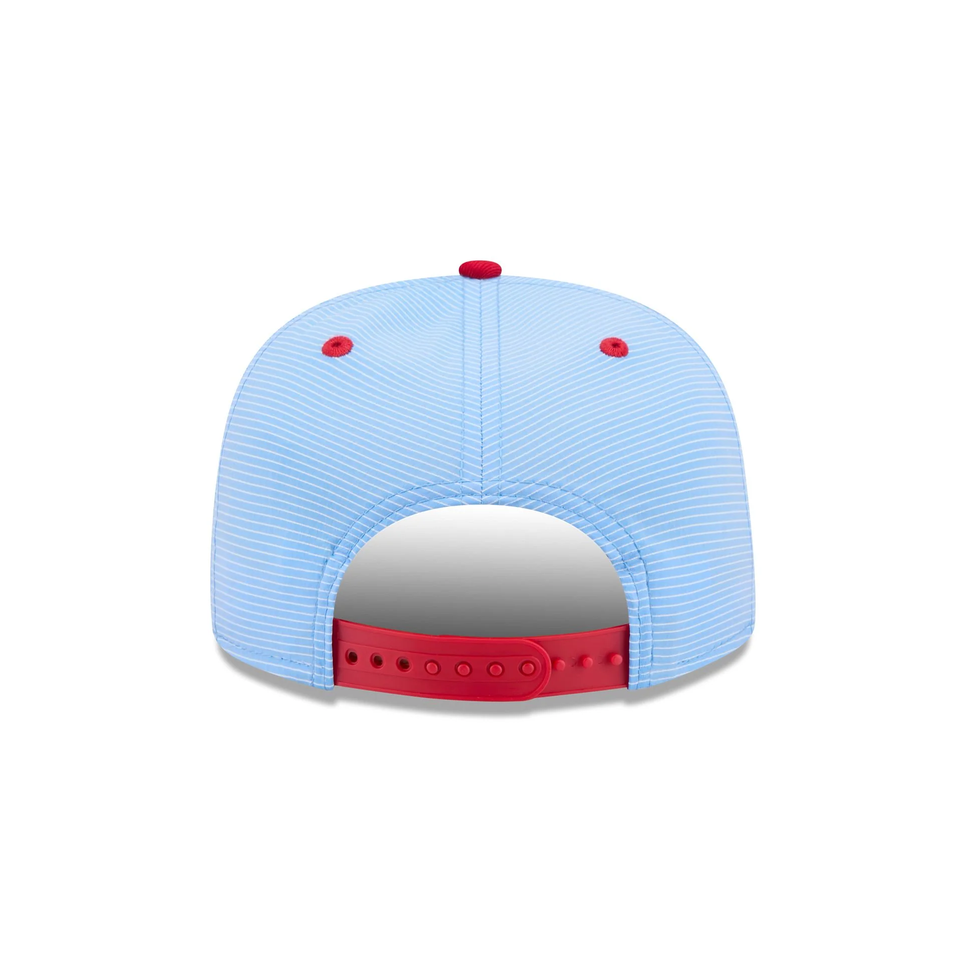 Boston Red Sox Pinstripe Ripstop 9FIFTY A-Frame Snapback Hat - Image 6