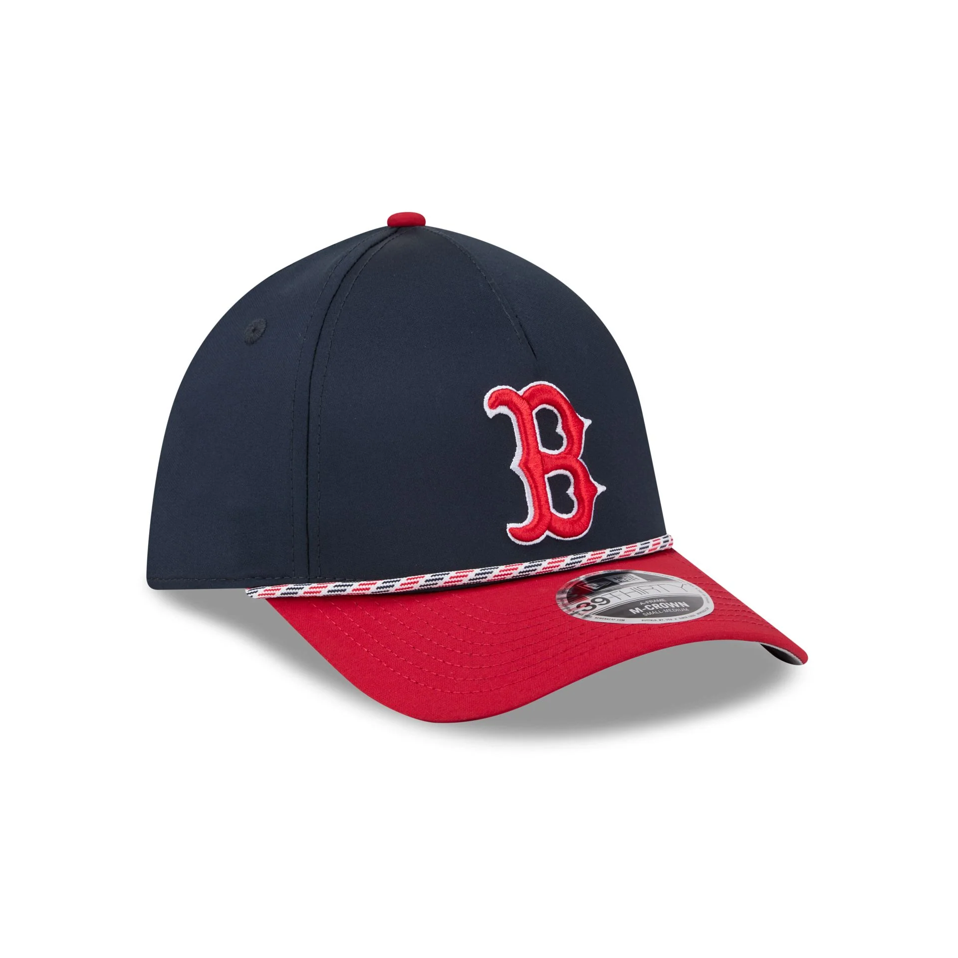 Boston Red Sox Rope 39THIRTY M-Crown A-Frame Stretch Fit Hat - Image 3