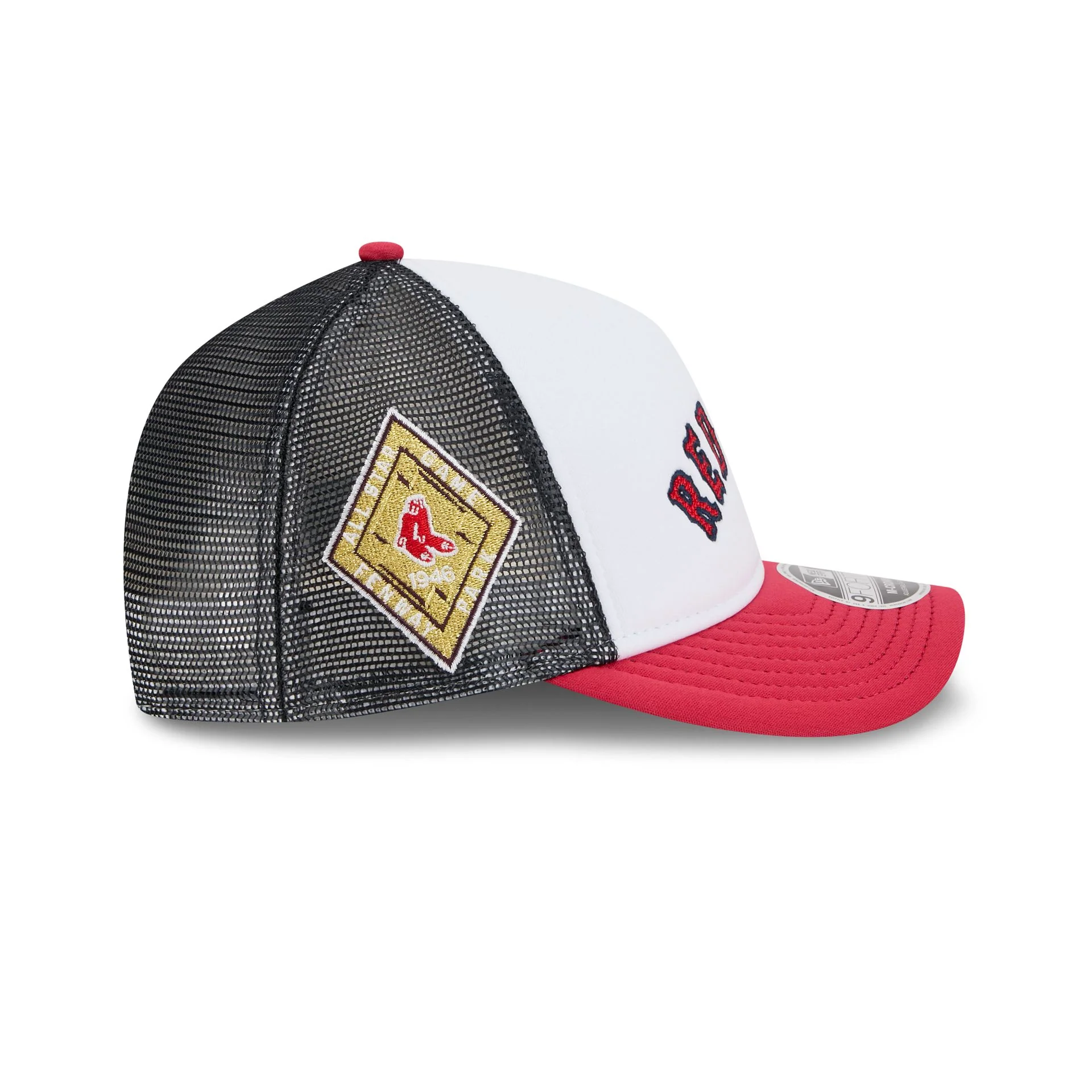 Boston Red Sox Summer Derby 9FORTY M-Crown A-Frame Snapback Hat - Image 4