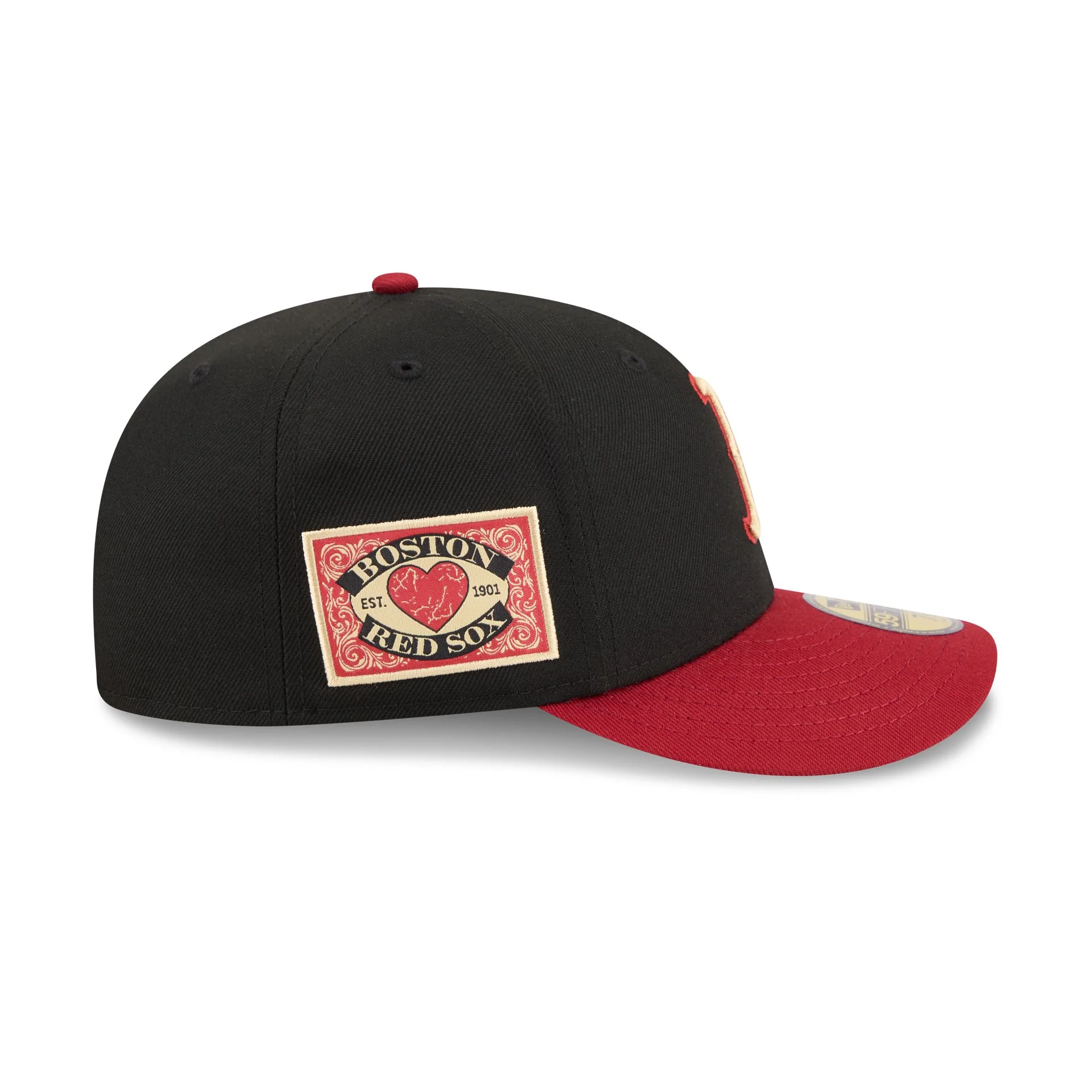 Boston Red Sox Team Cards 59FIFTY Fitted Hat - Image 4