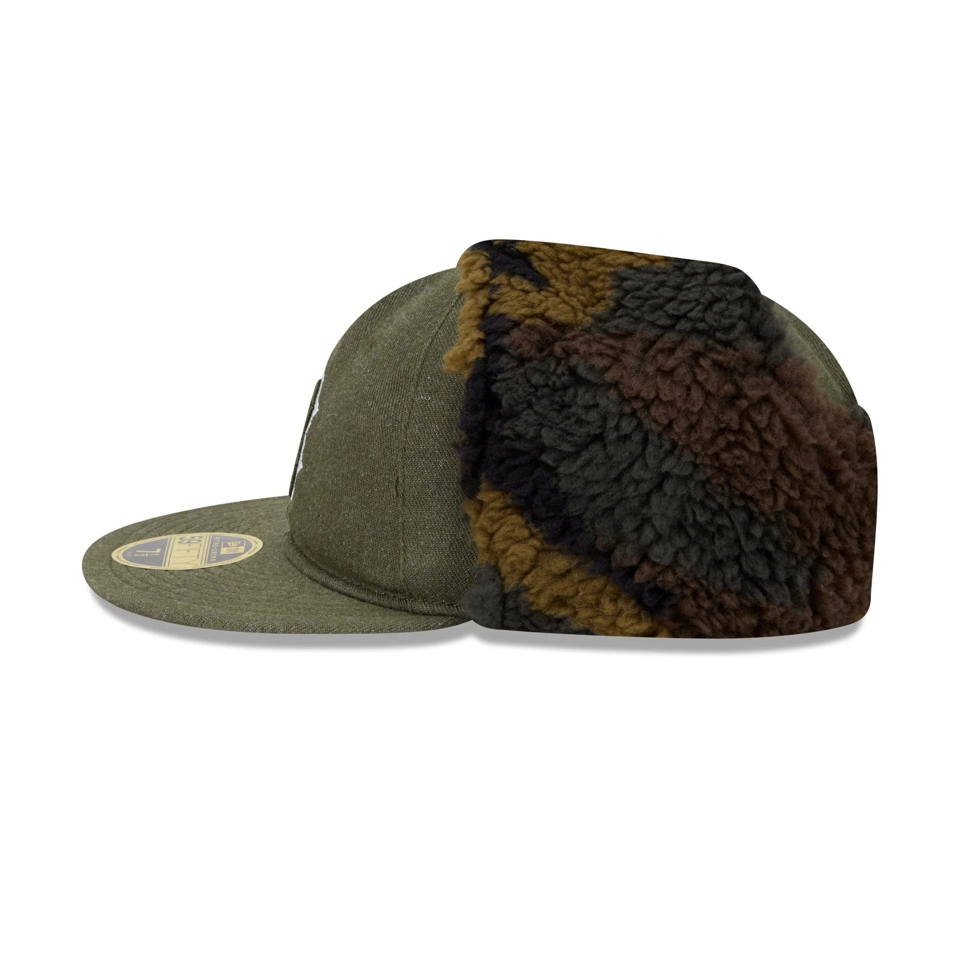 Boston Red Sox Three Looms Cotton Twill Camo Retro Crown Dog Ear 59FIFTY Fitted Hat - Image 4