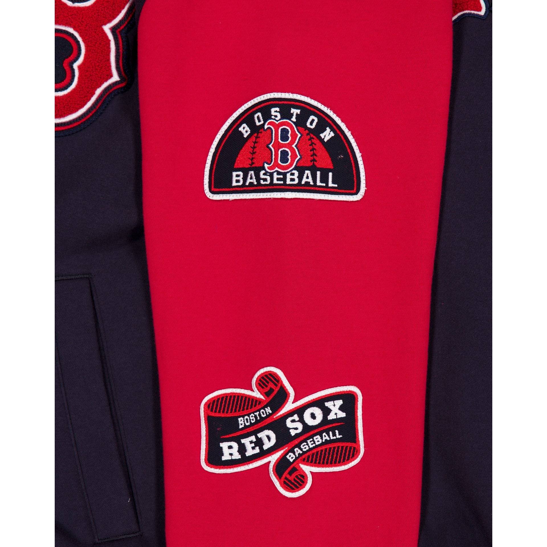 Boston Red Sox Throwback Patch Jacket - Image 3