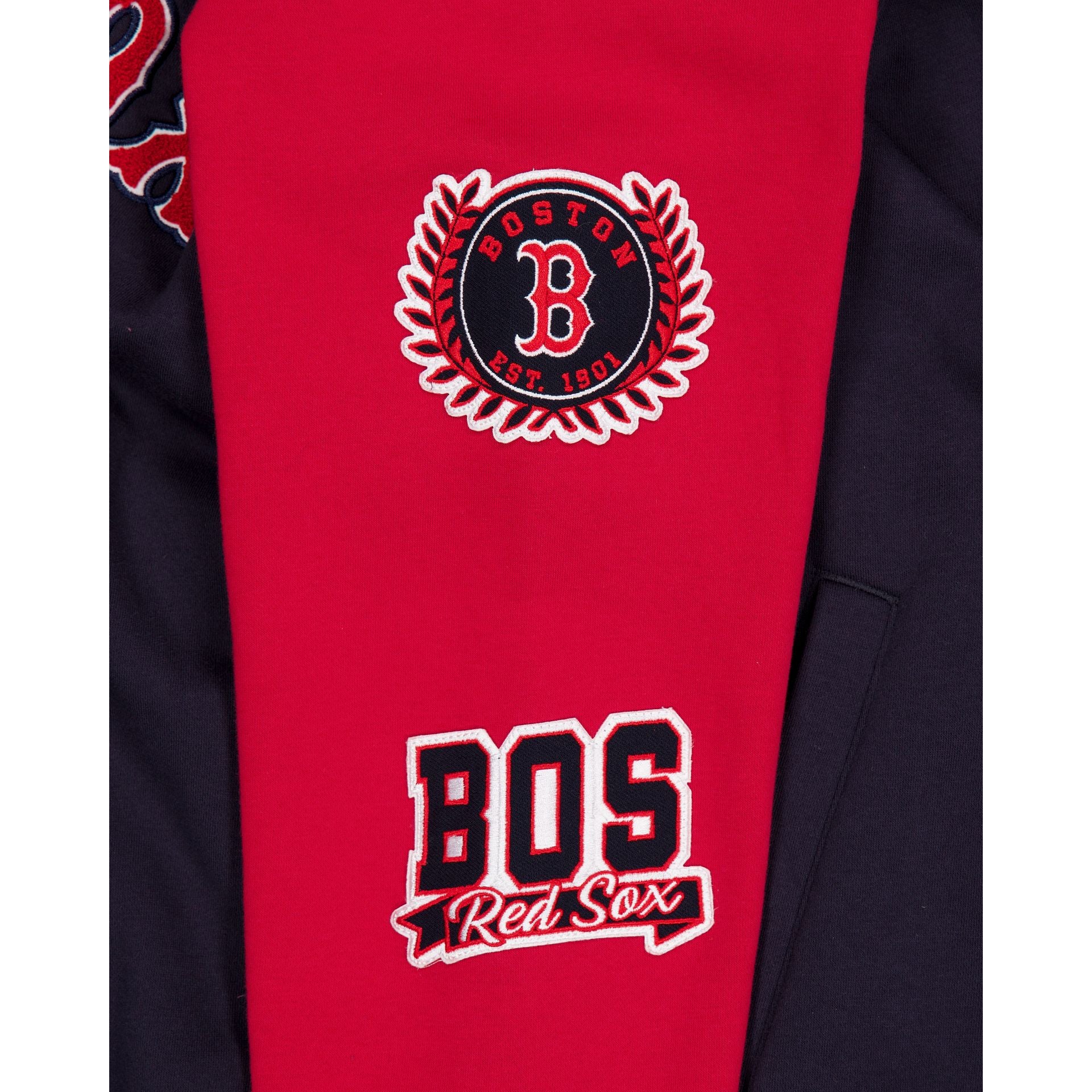 Boston Red Sox Throwback Patch Jacket - Image 4