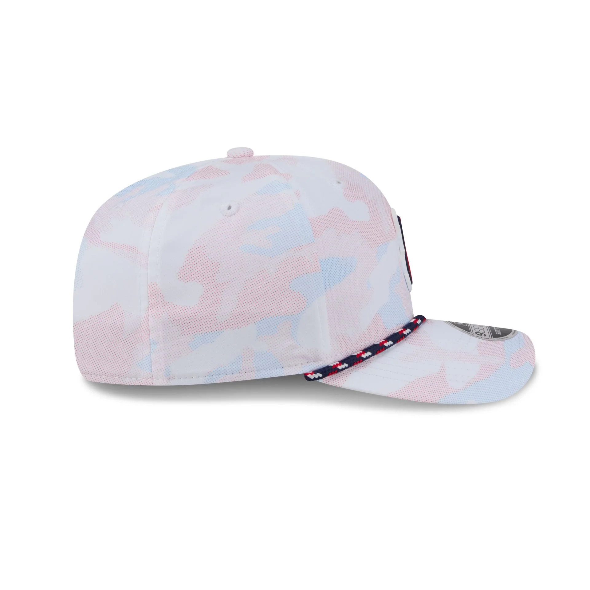 Boston Red Sox White Camo Performance Rope 9SEVENTY Stretch-Snap Hat - Image 5
