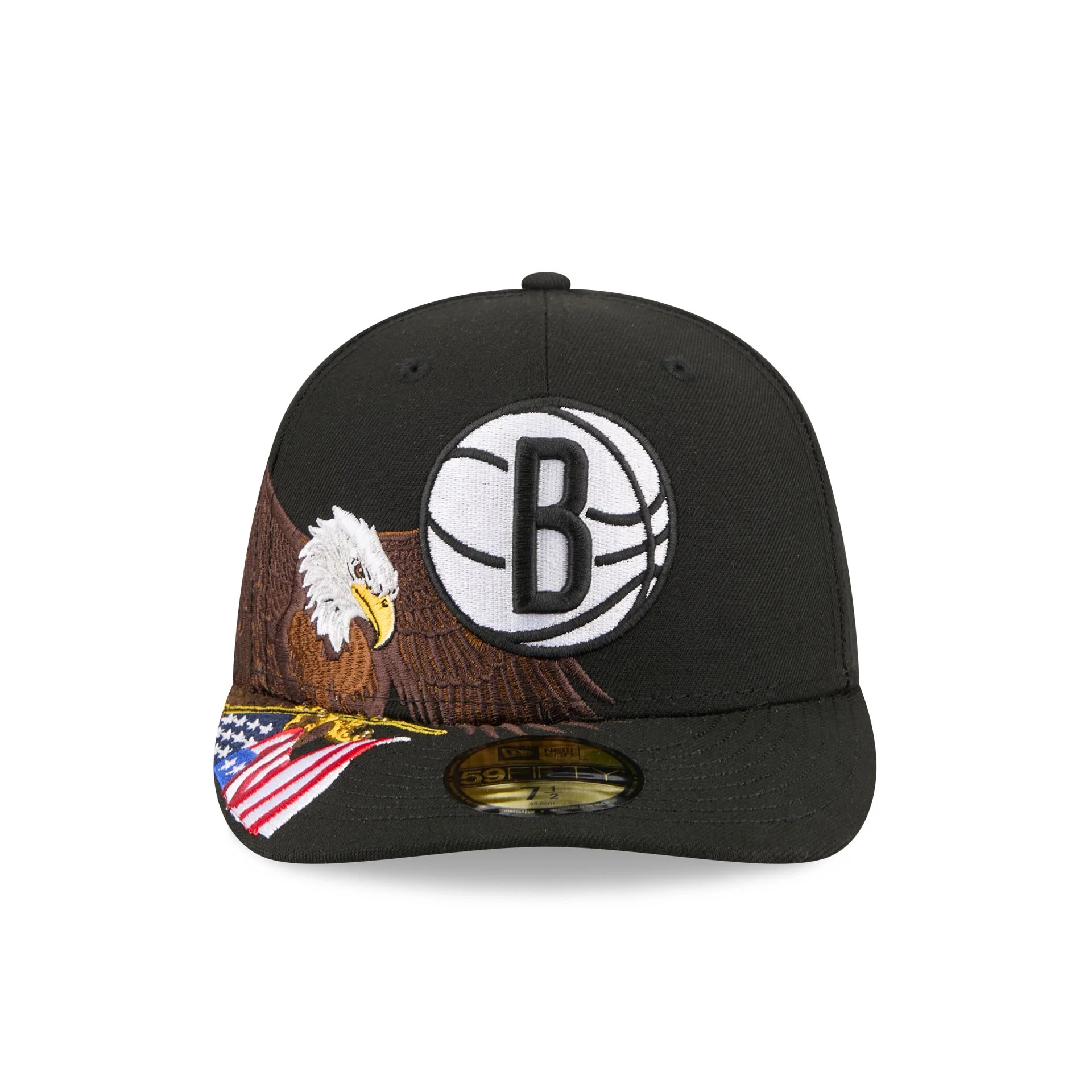 Brooklyn Nets Liberty Eagle 59FIFTY Fitted Hat - Image 2