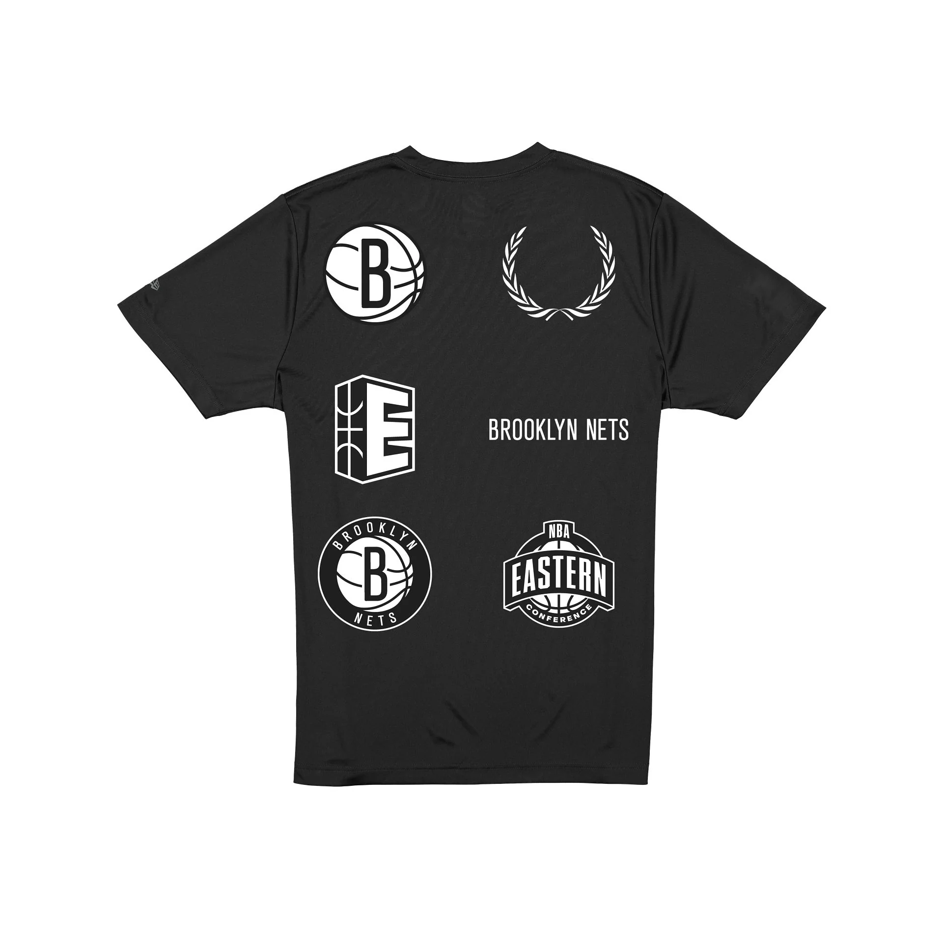 Brooklyn Nets Match Day Black T-Shirt - Image 2