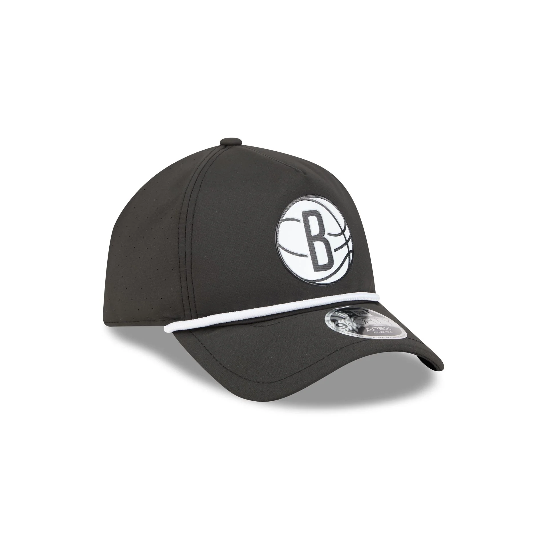 Brooklyn Nets Performance 9FORTY APEX Snapback Hat - Image 3