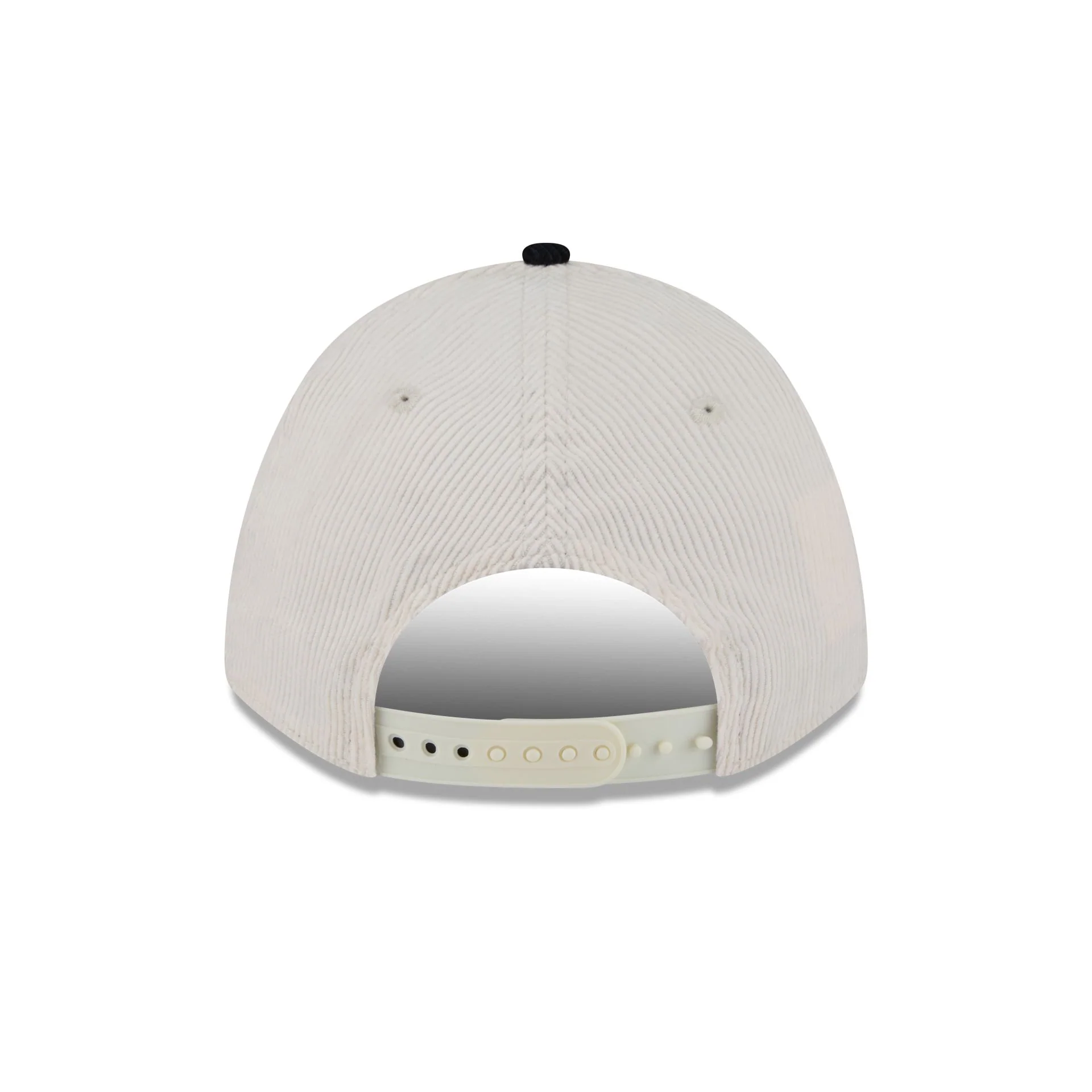 Brooklyn Nets Stacked Corduroy 9FORTY M-Crown A-Frame Snapback Hat - Image 6