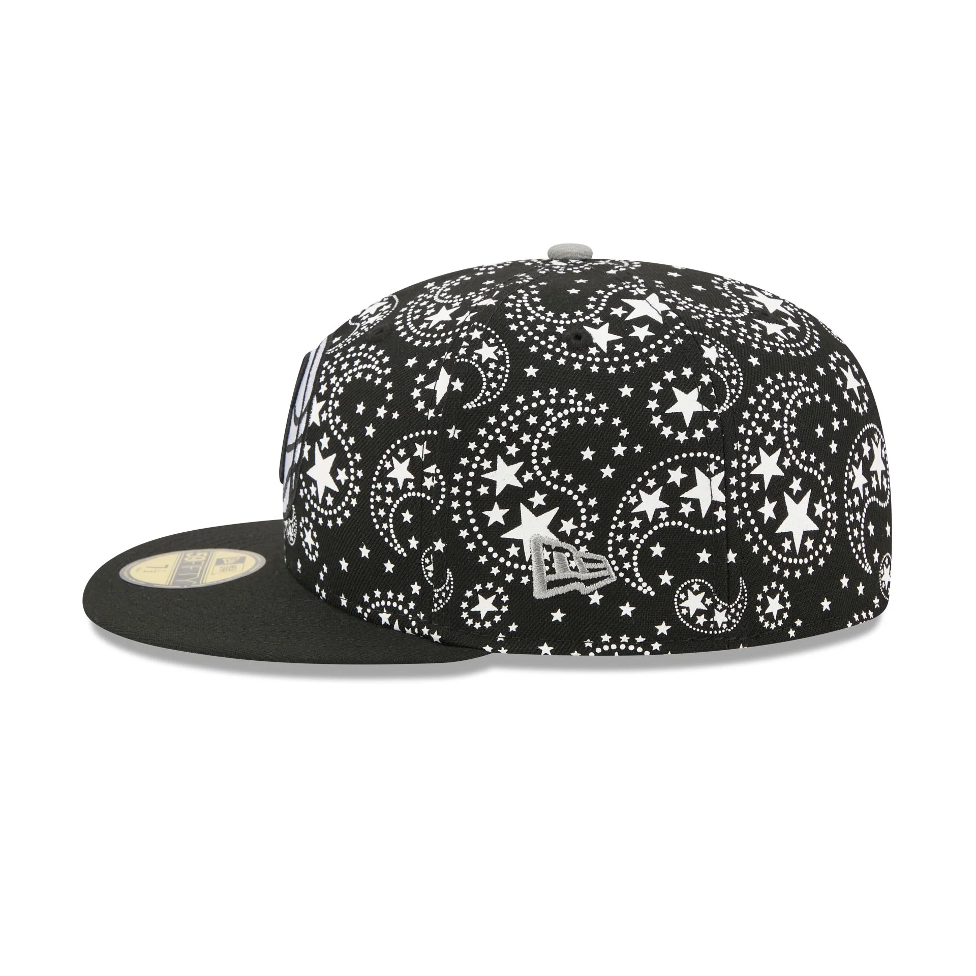 Brooklyn Nets Star Studded 59FIFTY Fitted Hat - Image 5