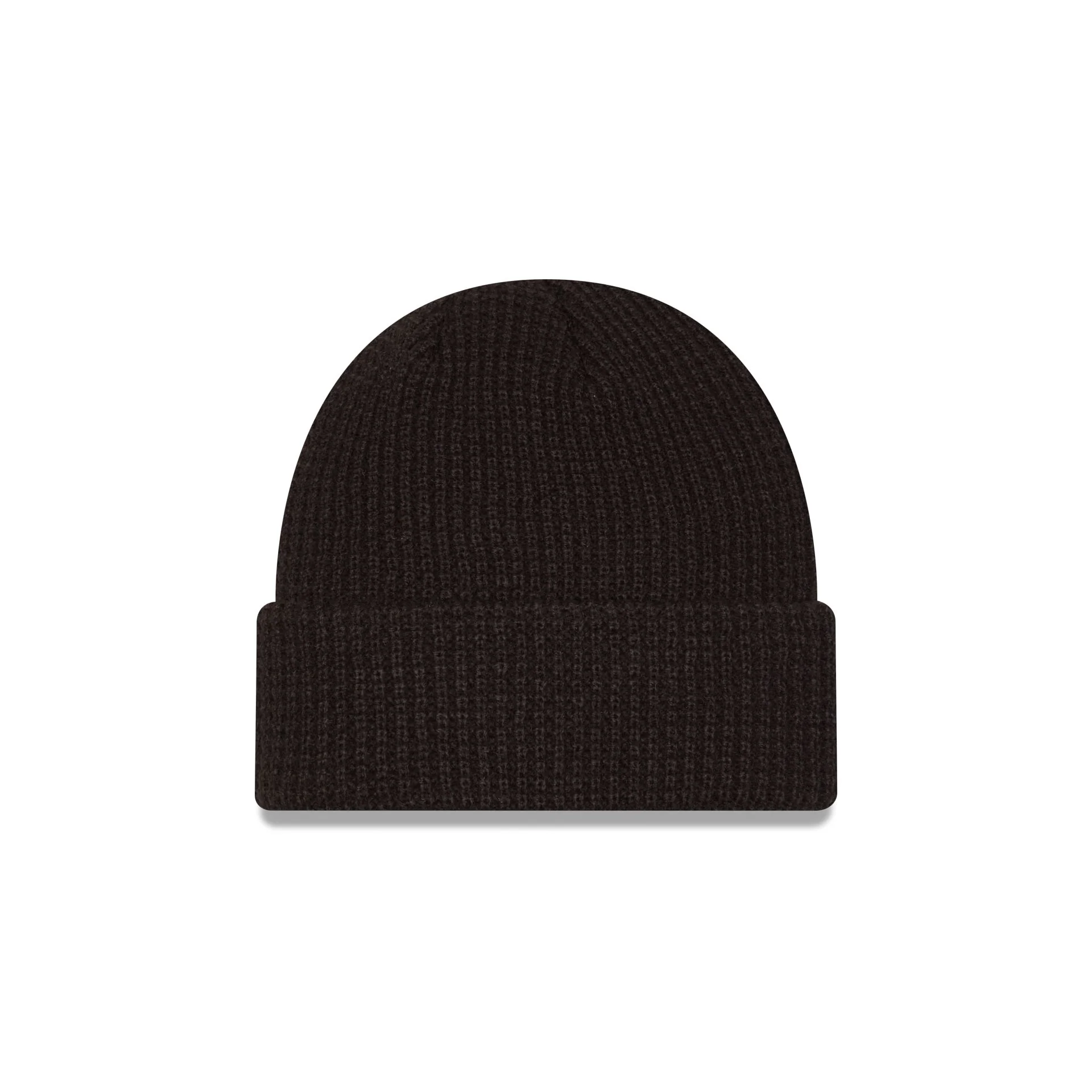 Brooklyn Nets Waffle Stitch Knit Beanie Hat - Image 3