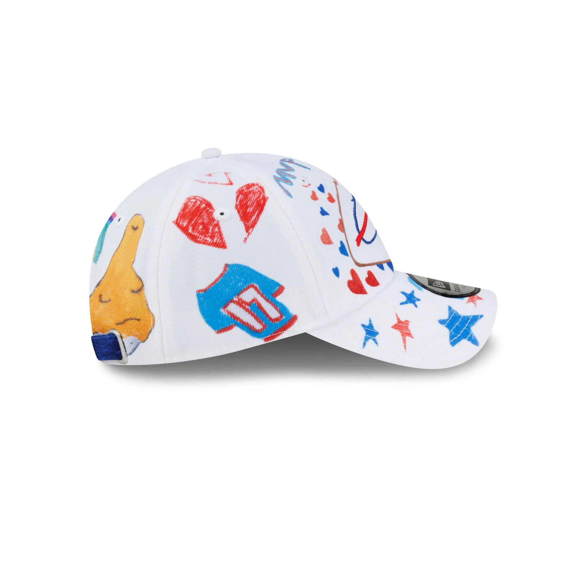 Buffalo Bills 2025 Billustration Re-Cap Casual Classic Adjustable Hat - Image 5